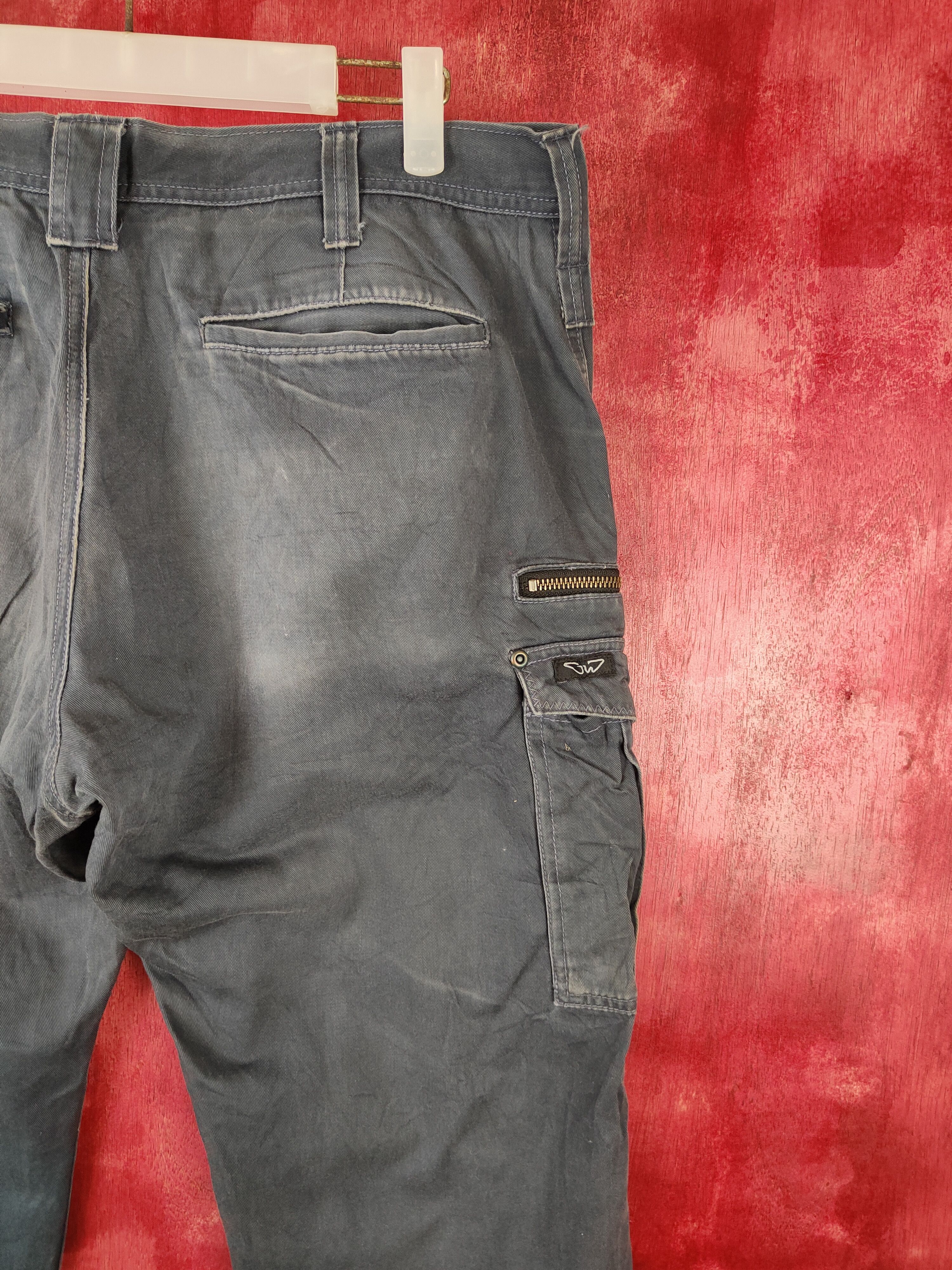 Japanese Brand × Vintage GW Dark Blue Multi Pocket Tactical Cargo Pants #S418 Size US 36 / EU 52 - 11 Thumbnail
