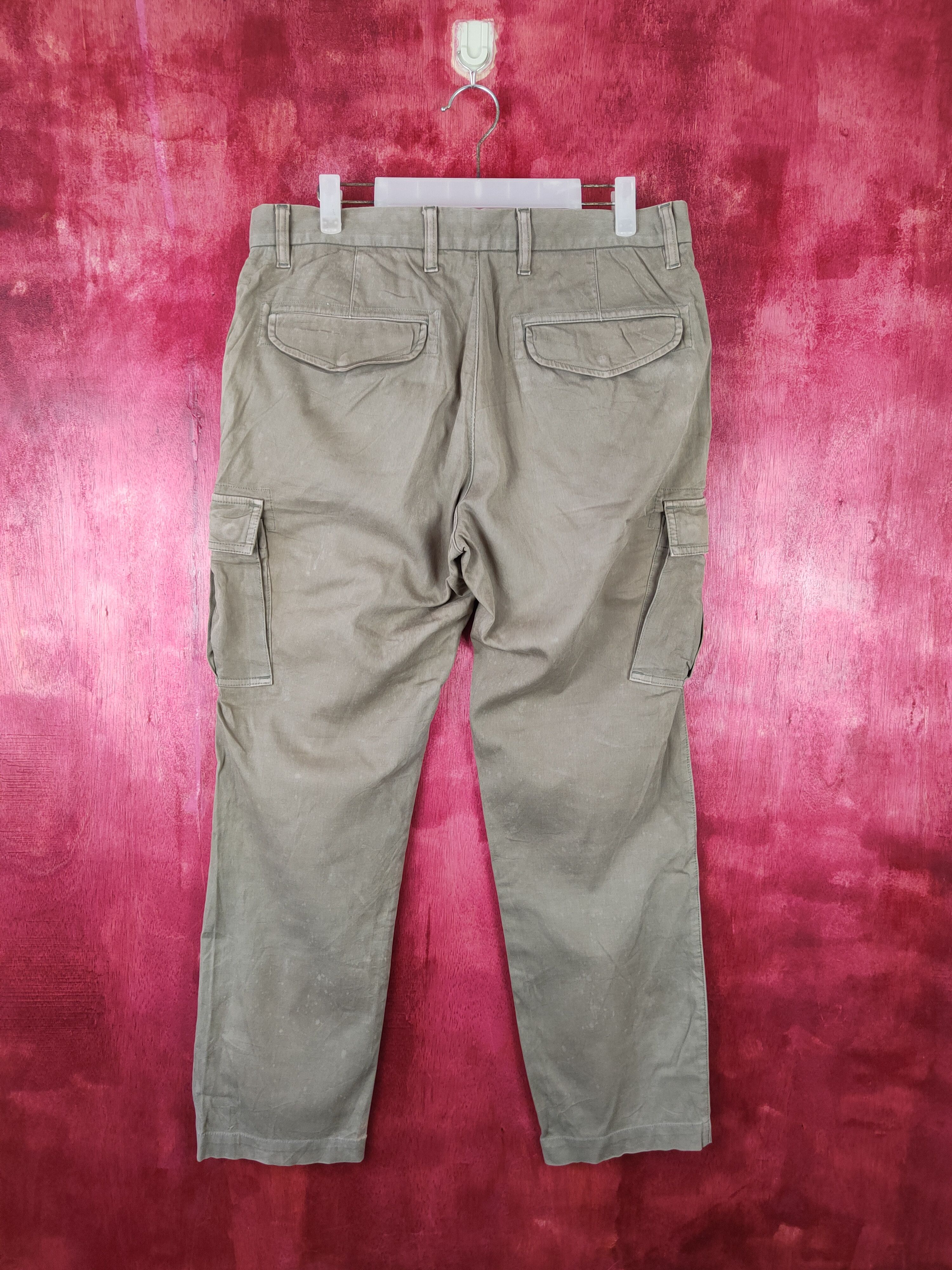 Japanese Brand × Uniqlo Uniqlo Dark Green Multi Pocket Tactical Cargo Pants #S417 Size US 32 / EU 48 - 7 Thumbnail