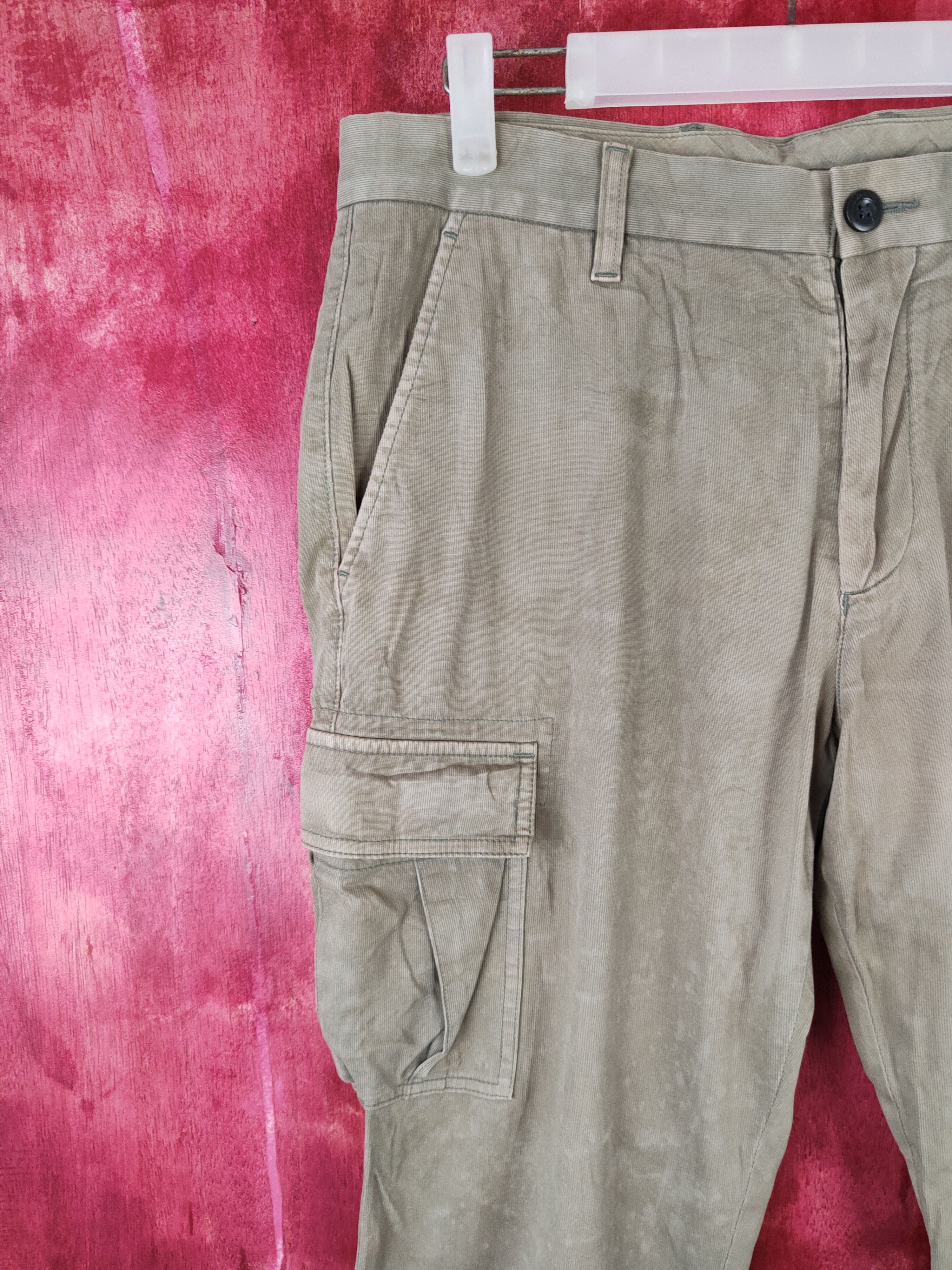 Japanese Brand × Uniqlo Uniqlo Dark Green Multi Pocket Tactical Cargo Pants #S417 Size US 32 / EU 48 - 3 Thumbnail