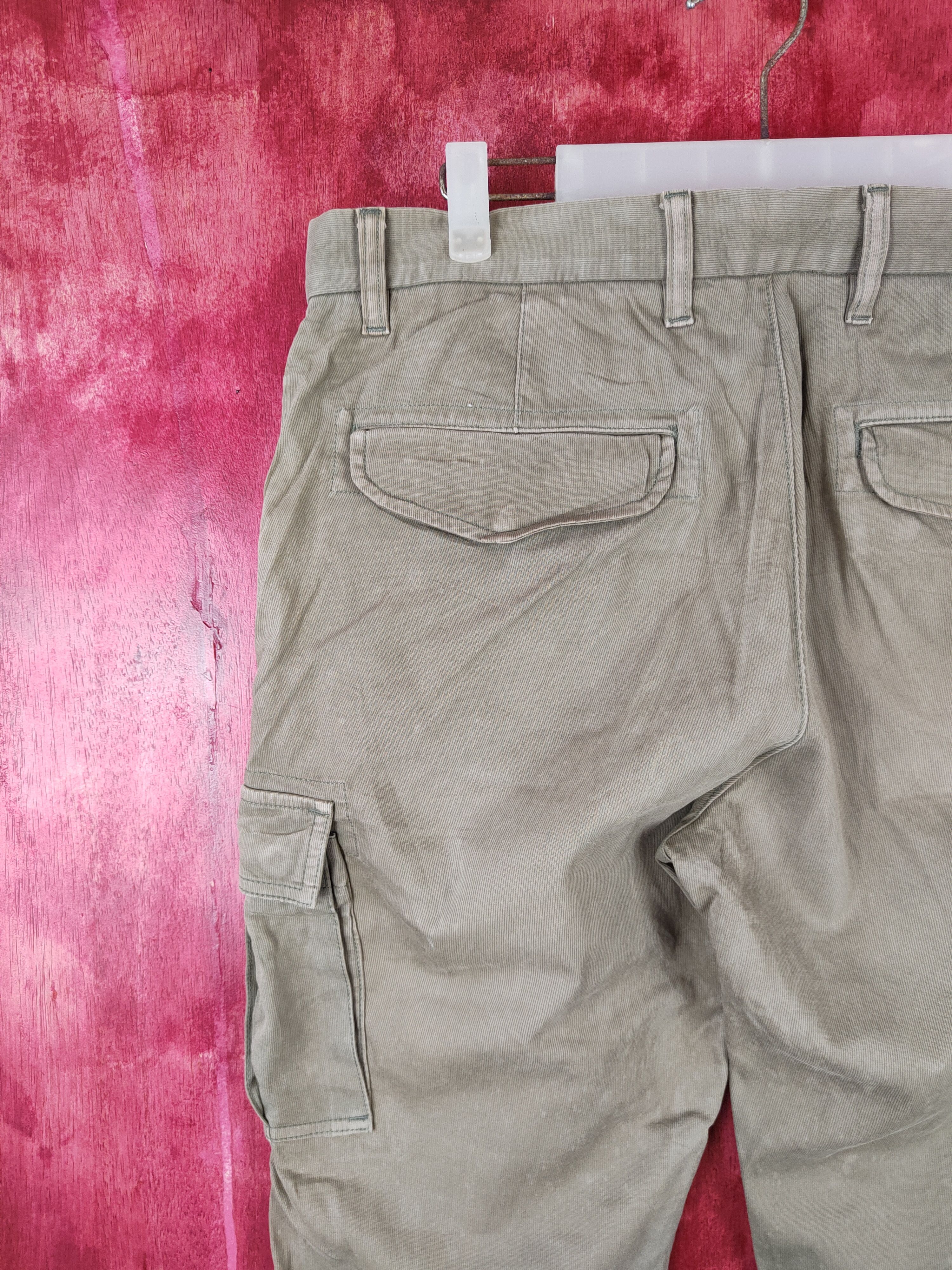 Japanese Brand × Uniqlo Uniqlo Dark Green Multi Pocket Tactical Cargo Pants #S417 Size US 32 / EU 48 - 8 Thumbnail