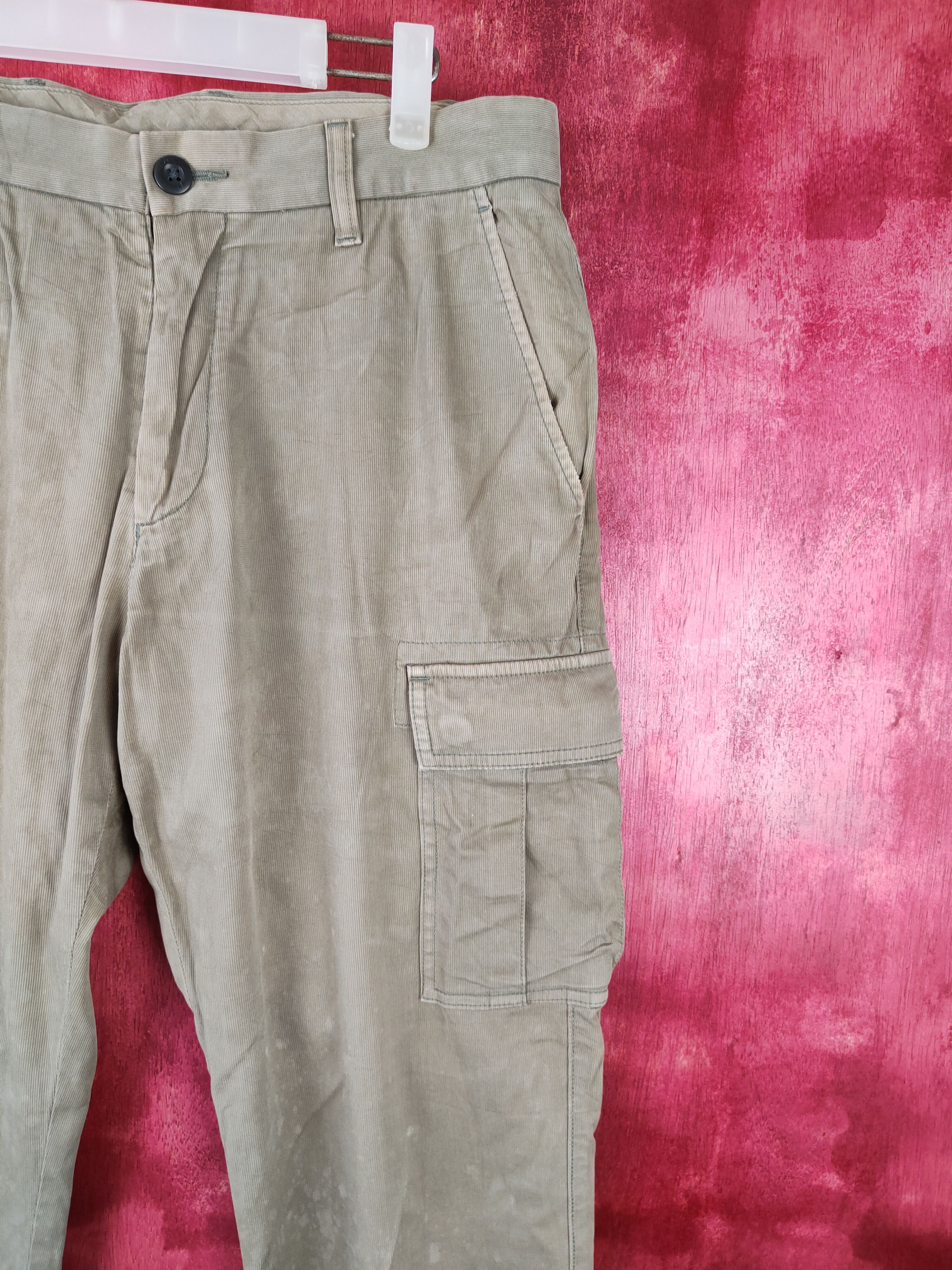 Japanese Brand × Uniqlo Uniqlo Dark Green Multi Pocket Tactical Cargo Pants #S417 Size US 32 / EU 48 - 5 Thumbnail