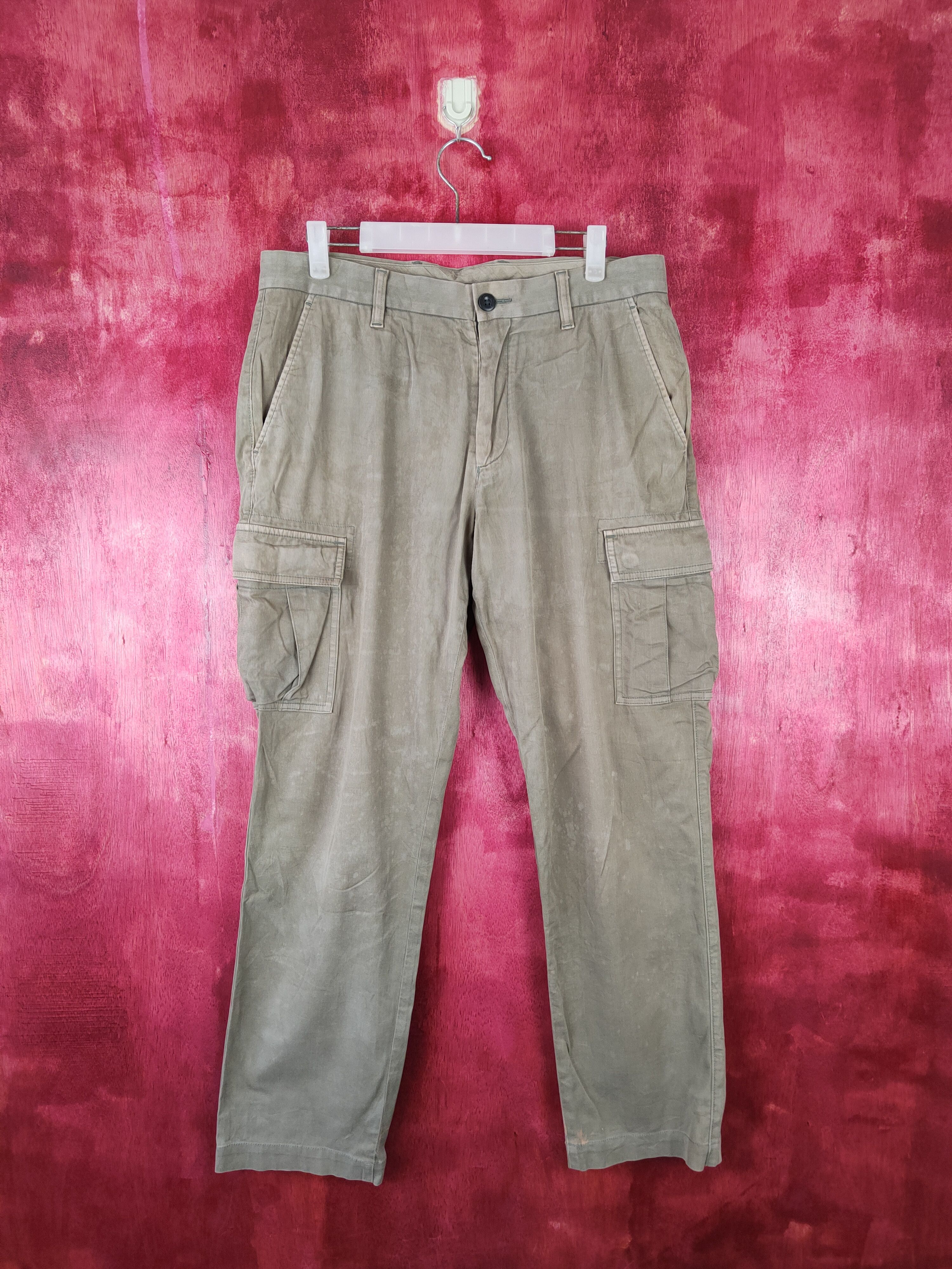Japanese Brand × Uniqlo Uniqlo Dark Green Multi Pocket Tactical Cargo Pants #S417 Size US 32 / EU 48 - 1 Thumbnail