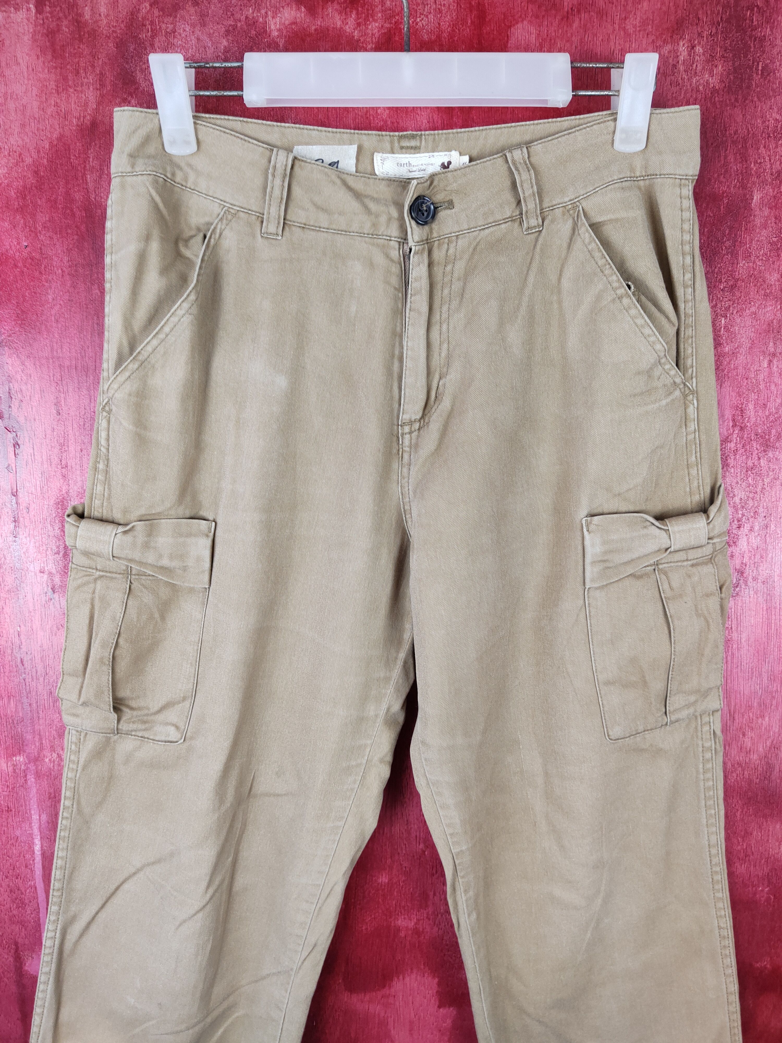 Japanese Brand × Vintage Earth Music&Ecology Multi Pocket Tactical Cargo Pants #S416 Size 28" / US 6 / IT 42 - 2 Thumbnail