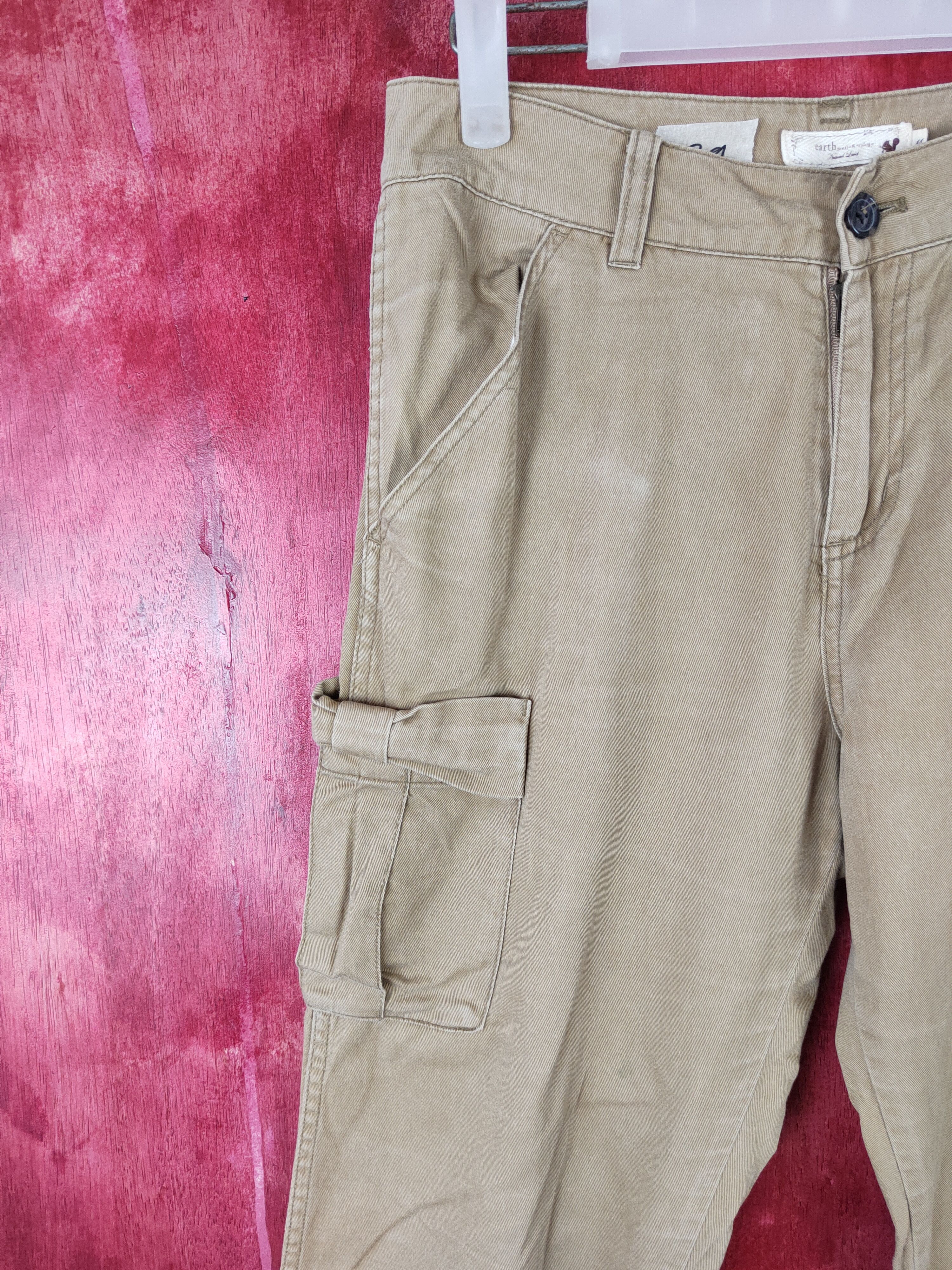 Japanese Brand × Vintage Earth Music&Ecology Multi Pocket Tactical Cargo Pants #S416 Size 28" / US 6 / IT 42 - 3 Thumbnail