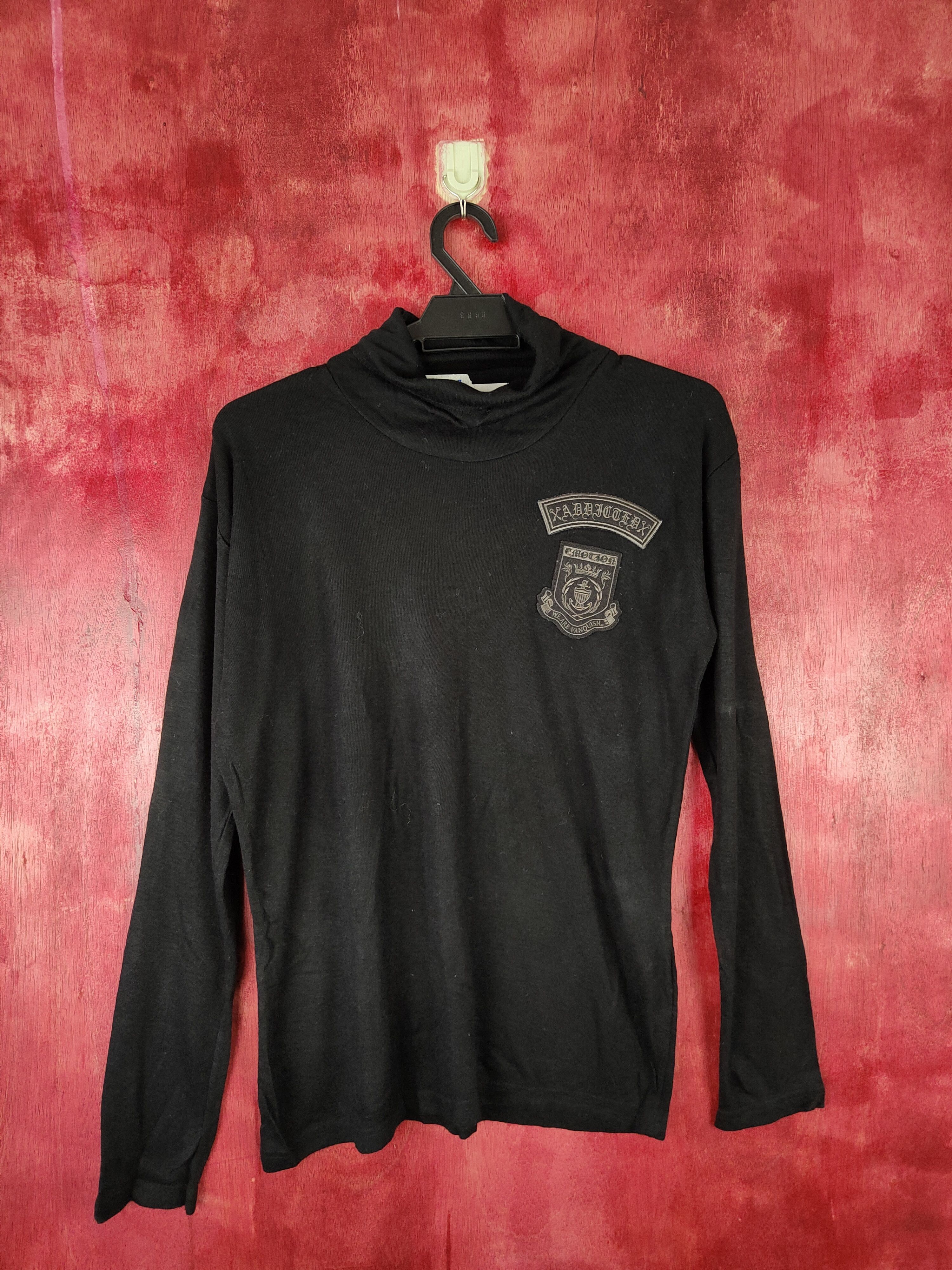 Japanese Brand × Vanquish Vanquish Gold Black Long Sleeve T-shirt #5326 Size M / US 6-8 / IT 42-44 - 1 Thumbnail
