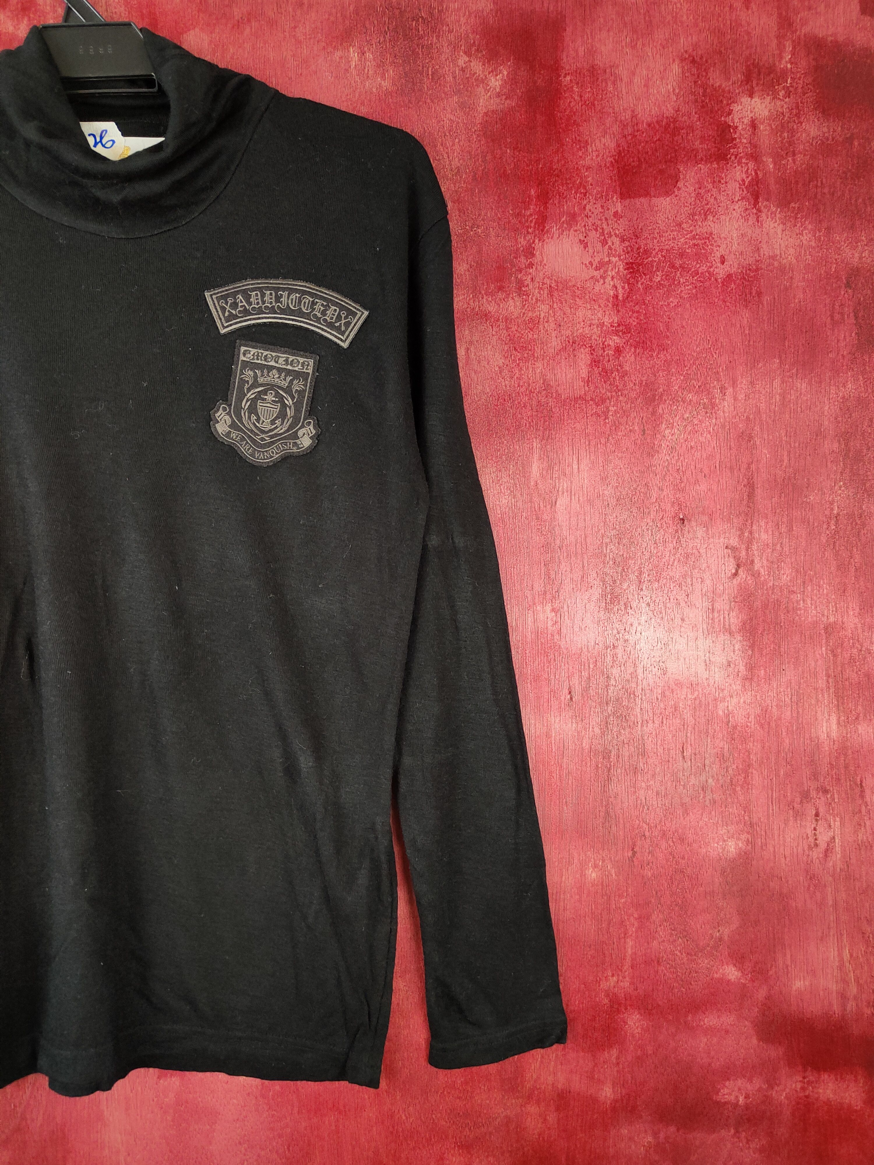 Japanese Brand × Vanquish Vanquish Gold Black Long Sleeve T-shirt #5326 Size M / US 6-8 / IT 42-44 - 5 Thumbnail