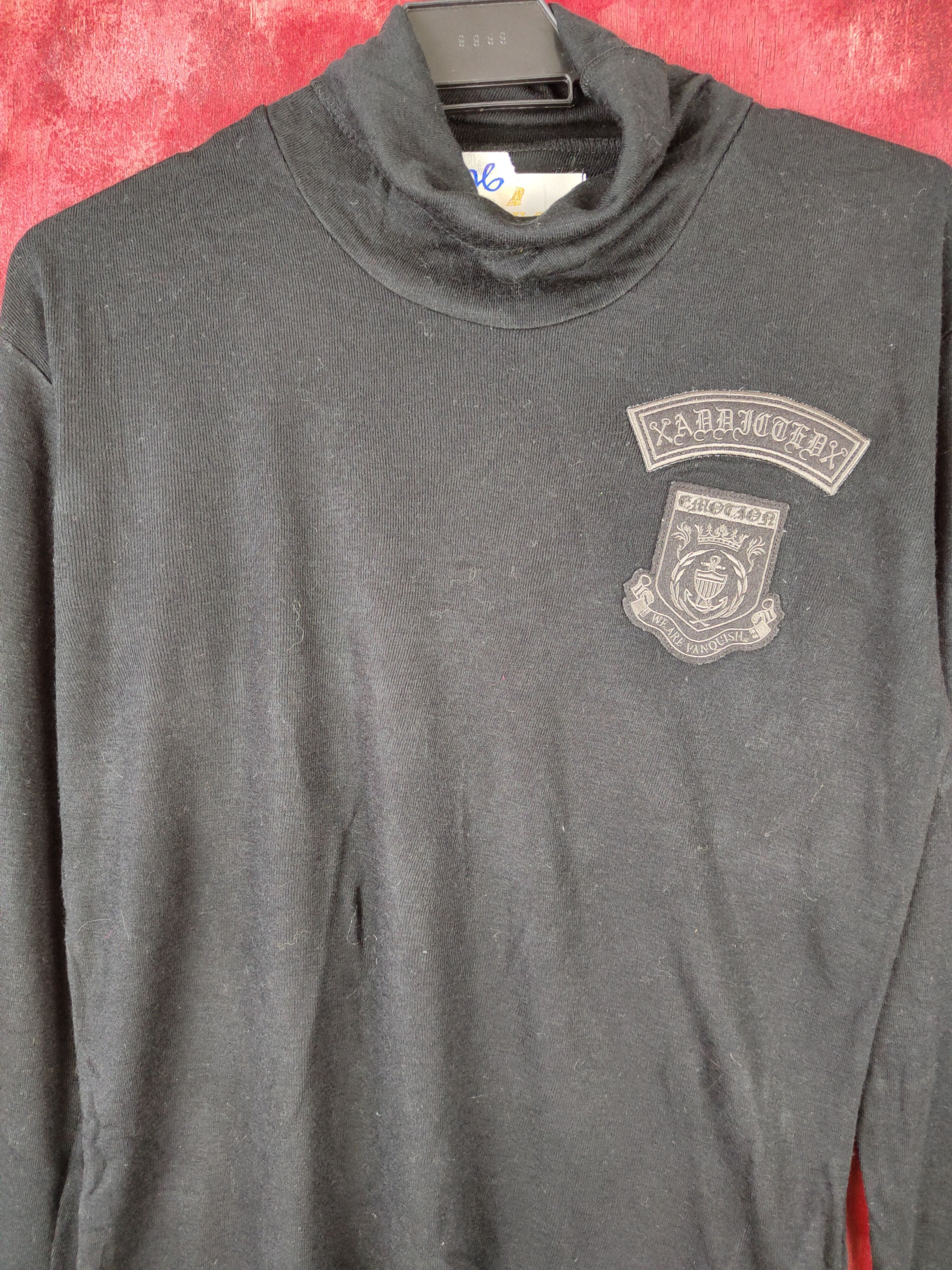 Japanese Brand × Vanquish Vanquish Gold Black Long Sleeve T-shirt #5326 Size M / US 6-8 / IT 42-44 - 2 Thumbnail
