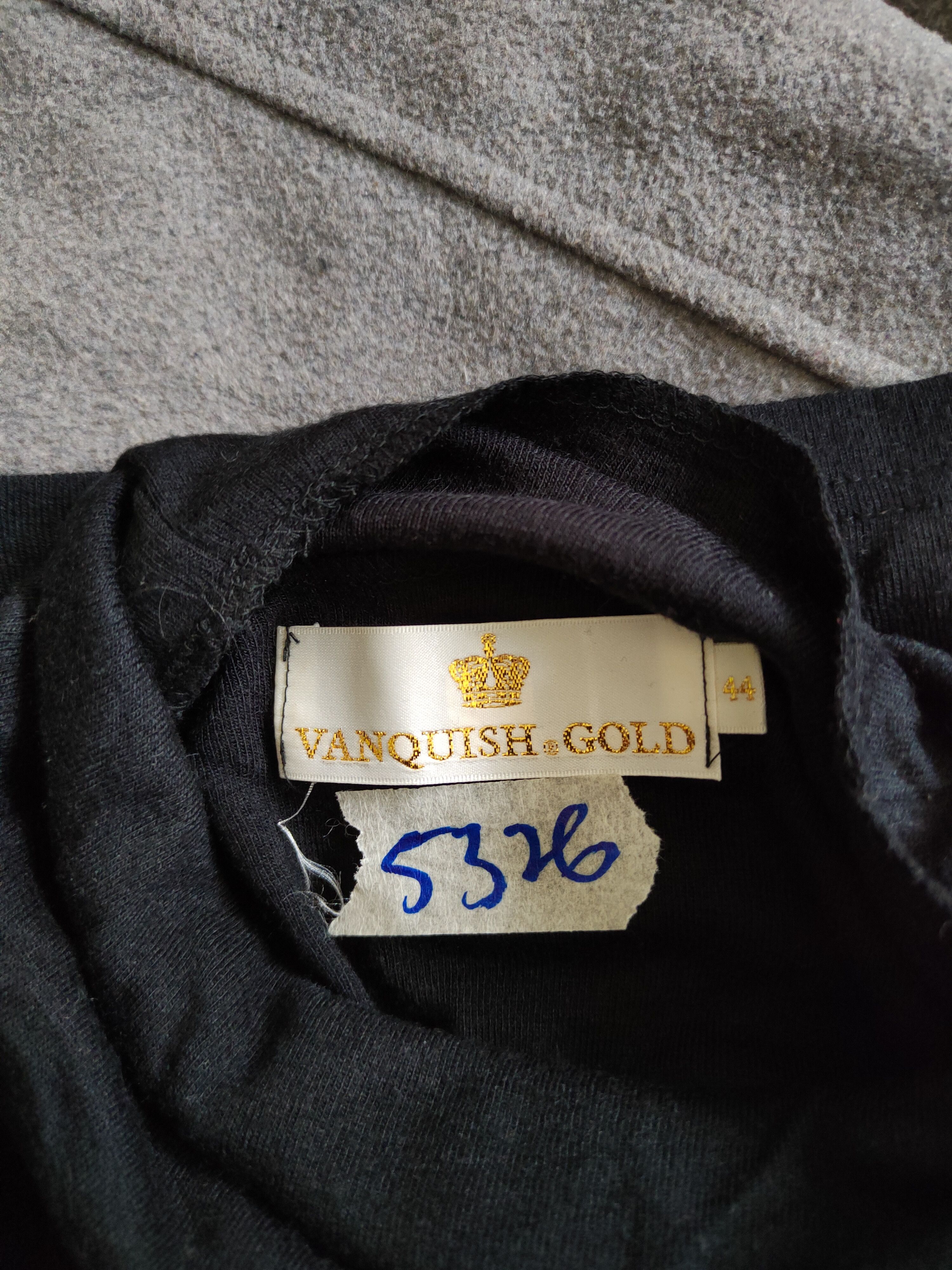 Japanese Brand × Vanquish Vanquish Gold Black Long Sleeve T-shirt #5326 Size M / US 6-8 / IT 42-44 - 10 Thumbnail