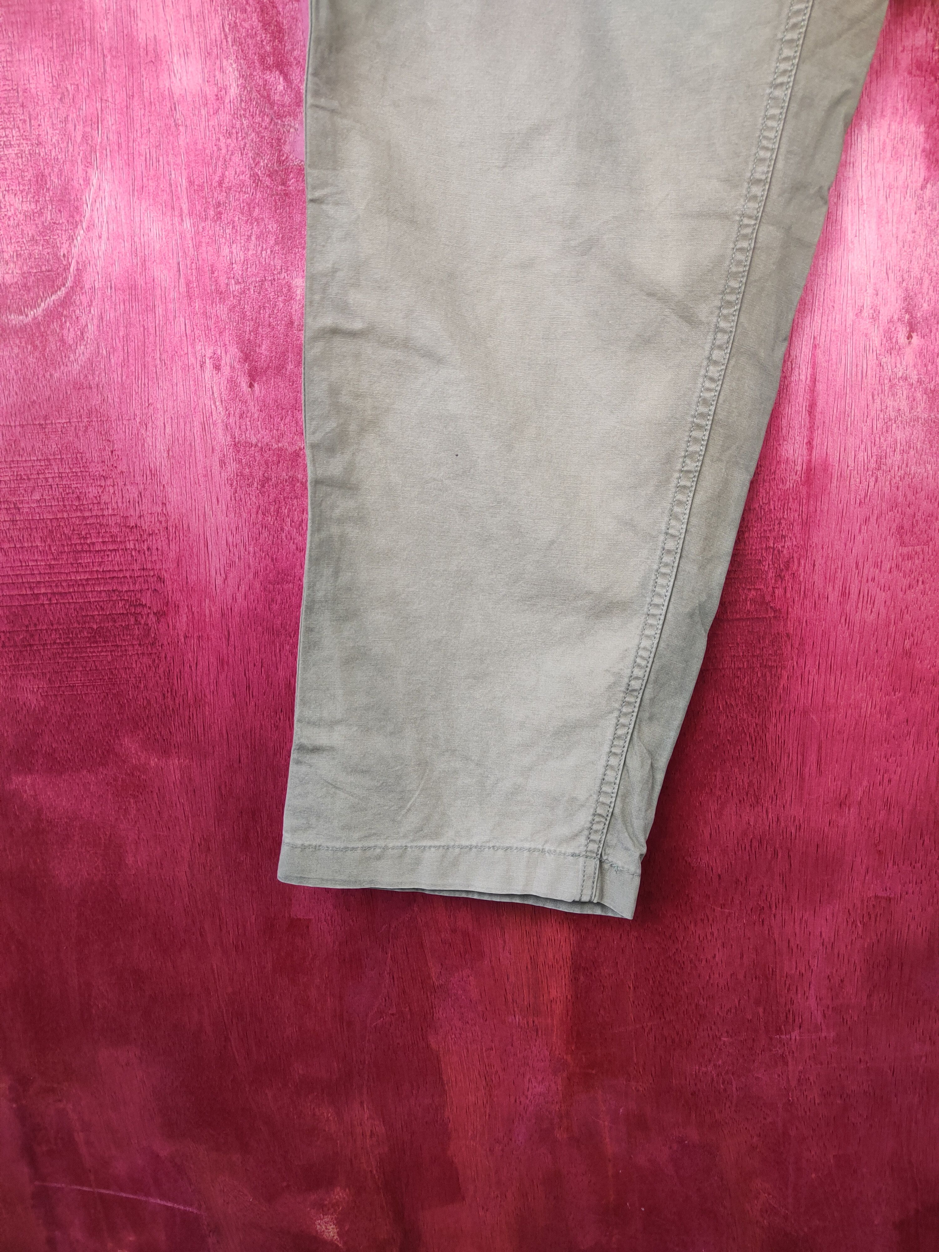Japanese Brand × Uniqlo Uniqlo Green Multi Pocket Tactical Cargo Pants #5319 Size US 34 / EU 50 - 4 Thumbnail