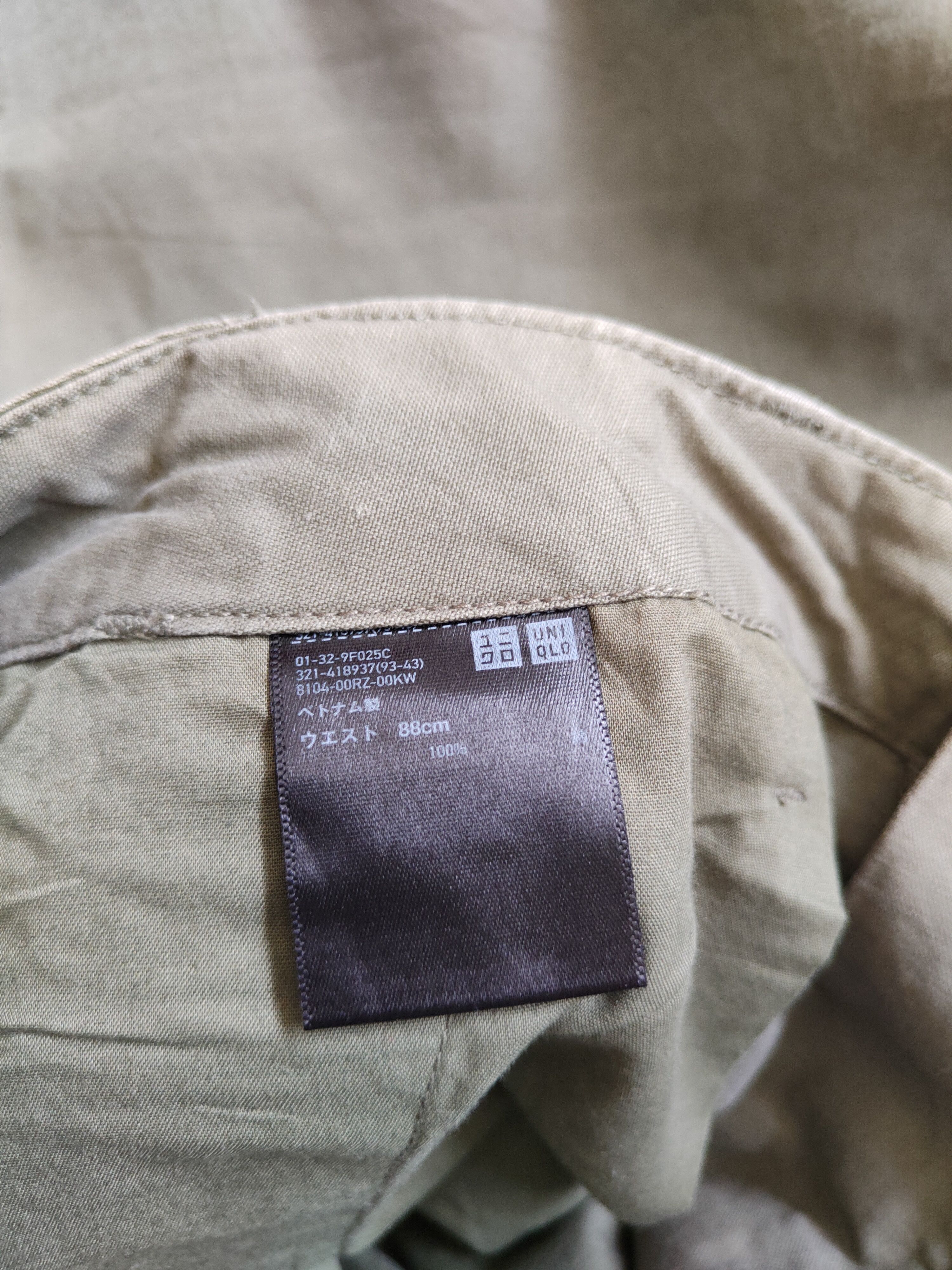 Japanese Brand × Uniqlo Uniqlo Green Multi Pocket Tactical Cargo Pants #5319 Size US 34 / EU 50 - 13 Thumbnail