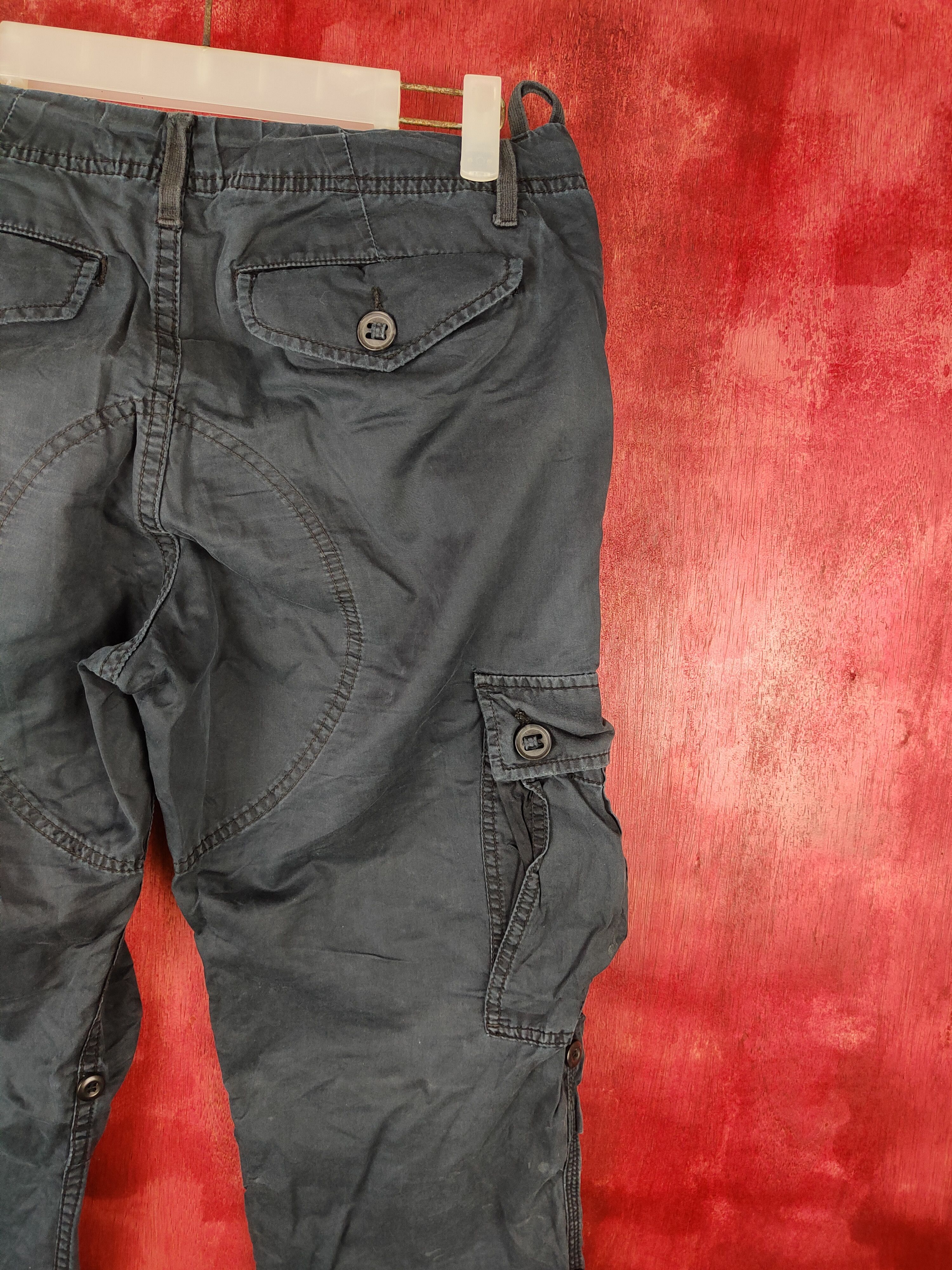 Japanese Brand DL Back Number Multi Pocket Tactical Cargo Pants#5311 Size US 29 - 10 Thumbnail