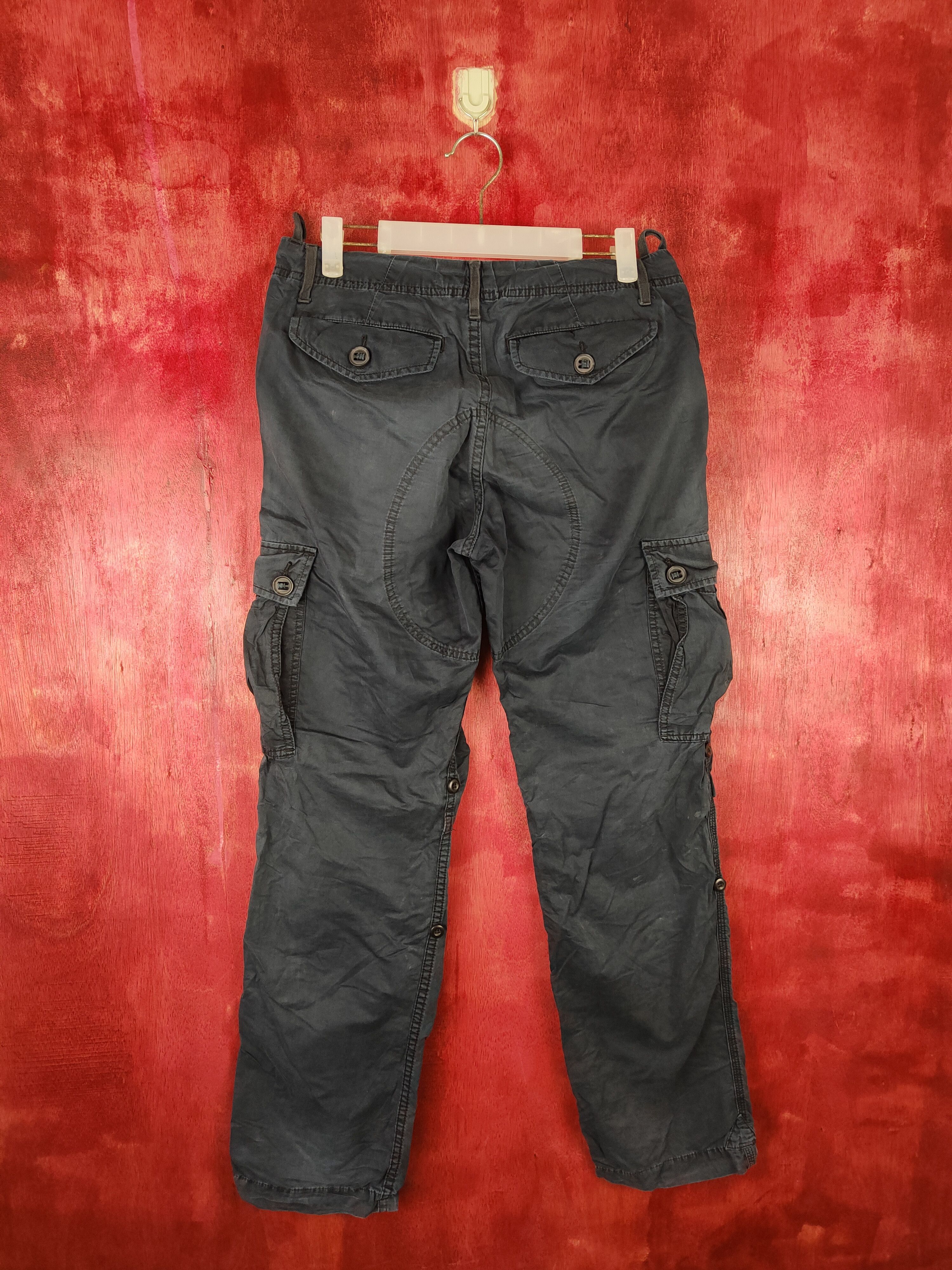 Japanese Brand DL Back Number Multi Pocket Tactical Cargo Pants#5311 Size US 29 - 7 Thumbnail