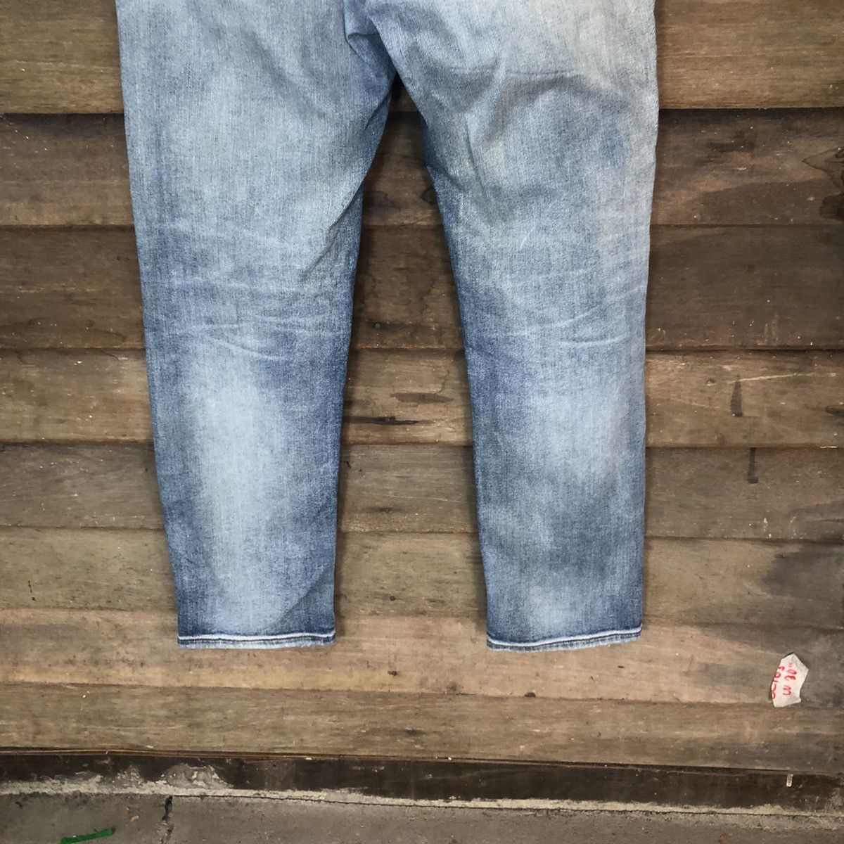 Japanese Brand Uniqlo Jeans distressed vintage Blue Denim Pants #5116 Size US 34 / EU 50 - 14 Thumbnail
