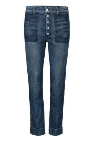 AMO AMO Audrey with snaps high rise jeans $290 Size 25" / US 0 / IT 36 - 1 Thumbnail