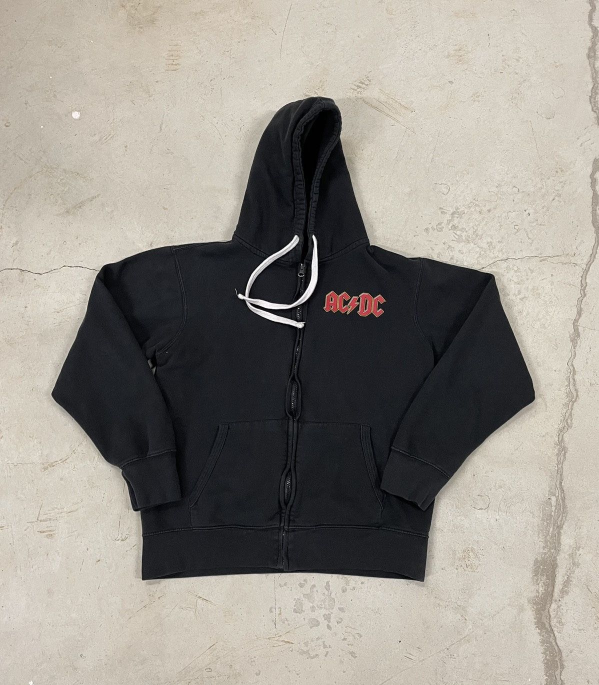 Ac/Dc × Tour Tee × Vintage Vintage 2000s AC/DC Zip-Up Concert Tour ...