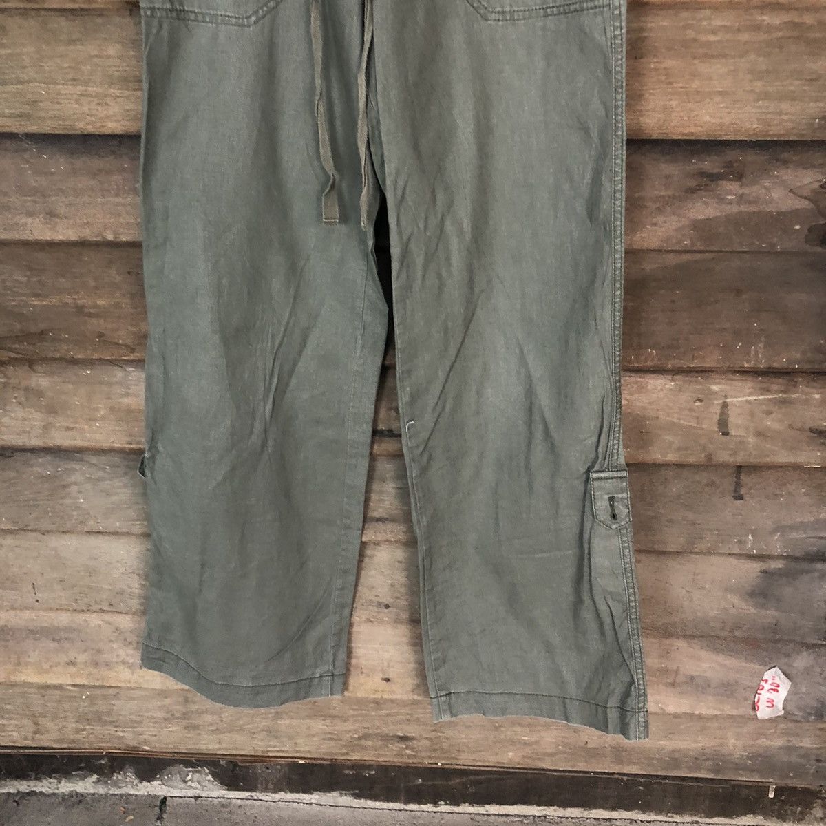 Japanese Brand japan vintage Grey Casual cargo Pants #5074 Size US 26 / EU 42 - 3 Thumbnail