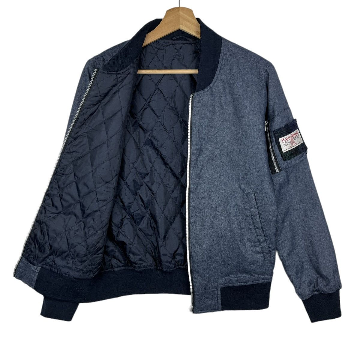 Harris Tweed Harris Tweed Bomber Jacket Size US S / EU 44-46 / 1 - 2 Thumbnail