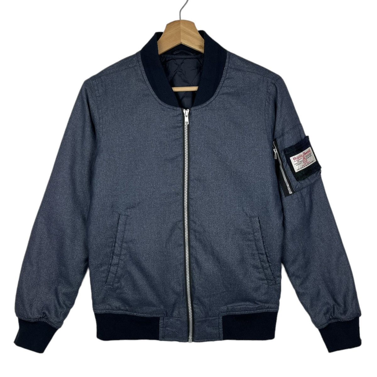 Harris Tweed Harris Tweed Bomber Jacket Size US S / EU 44-46 / 1 - 1 Thumbnail