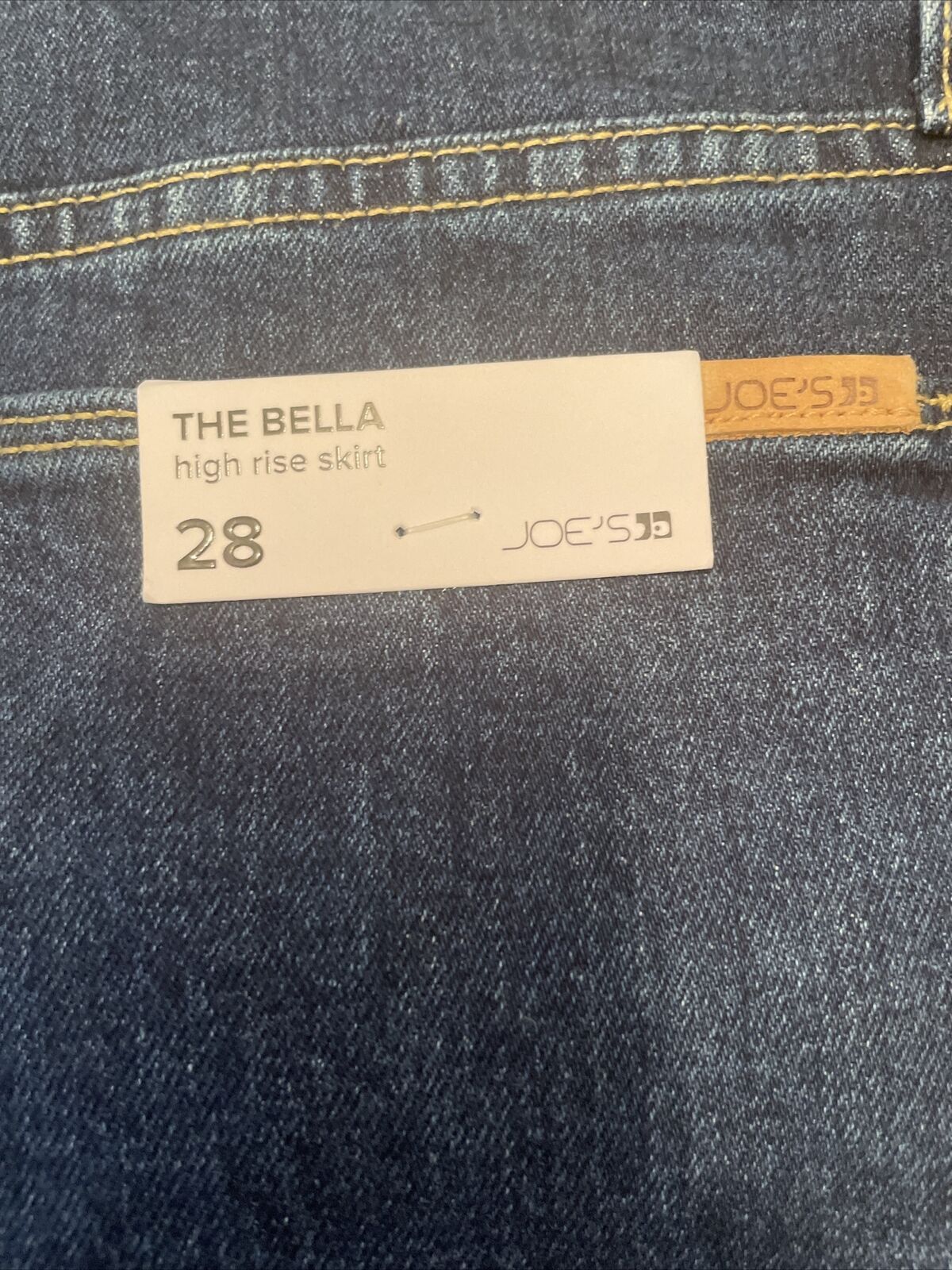 Joe's Joe's Jeans The Bella Two Tone Denim Skirt NWT $178 Size 28" / US 6 / IT 42 - 6 Thumbnail