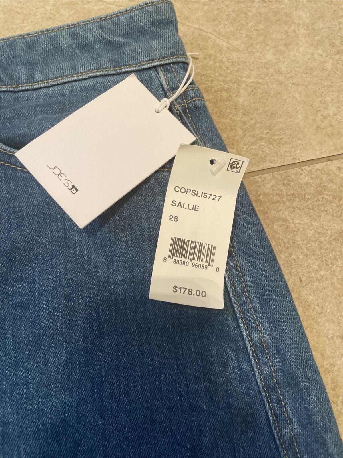 Joe's Joe's Jeans The Bella Two Tone Denim Skirt NWT $178 Size 28" / US 6 / IT 42 - 3 Thumbnail