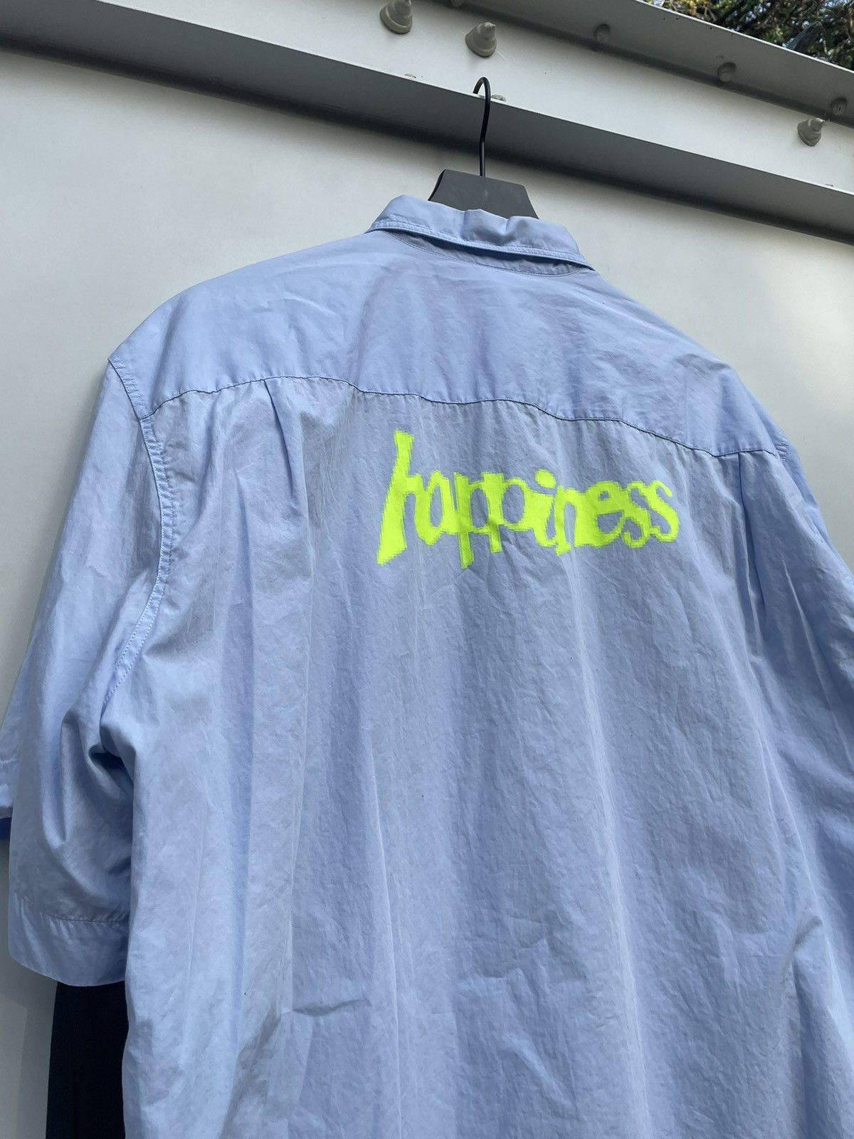 Vetements Double Layered ‘Happiness’ Shirt Size US L / EU 52-54 / 3 - 2 Thumbnail