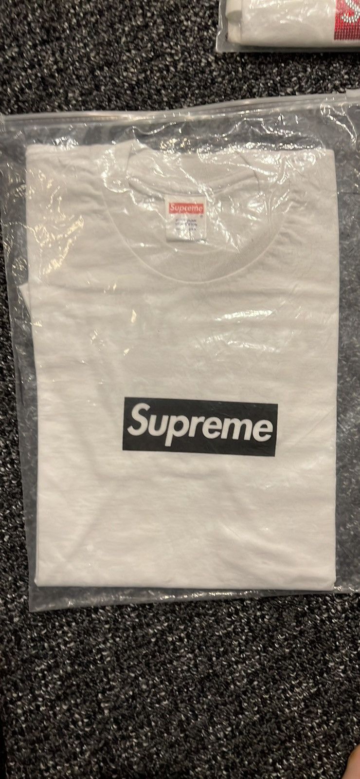 トップス Supreme Paris Box Logo Tee \"White\" XL Supreme Paris Box Logo Tee (Supreme/Tシャツ・カットソー) 102882777
