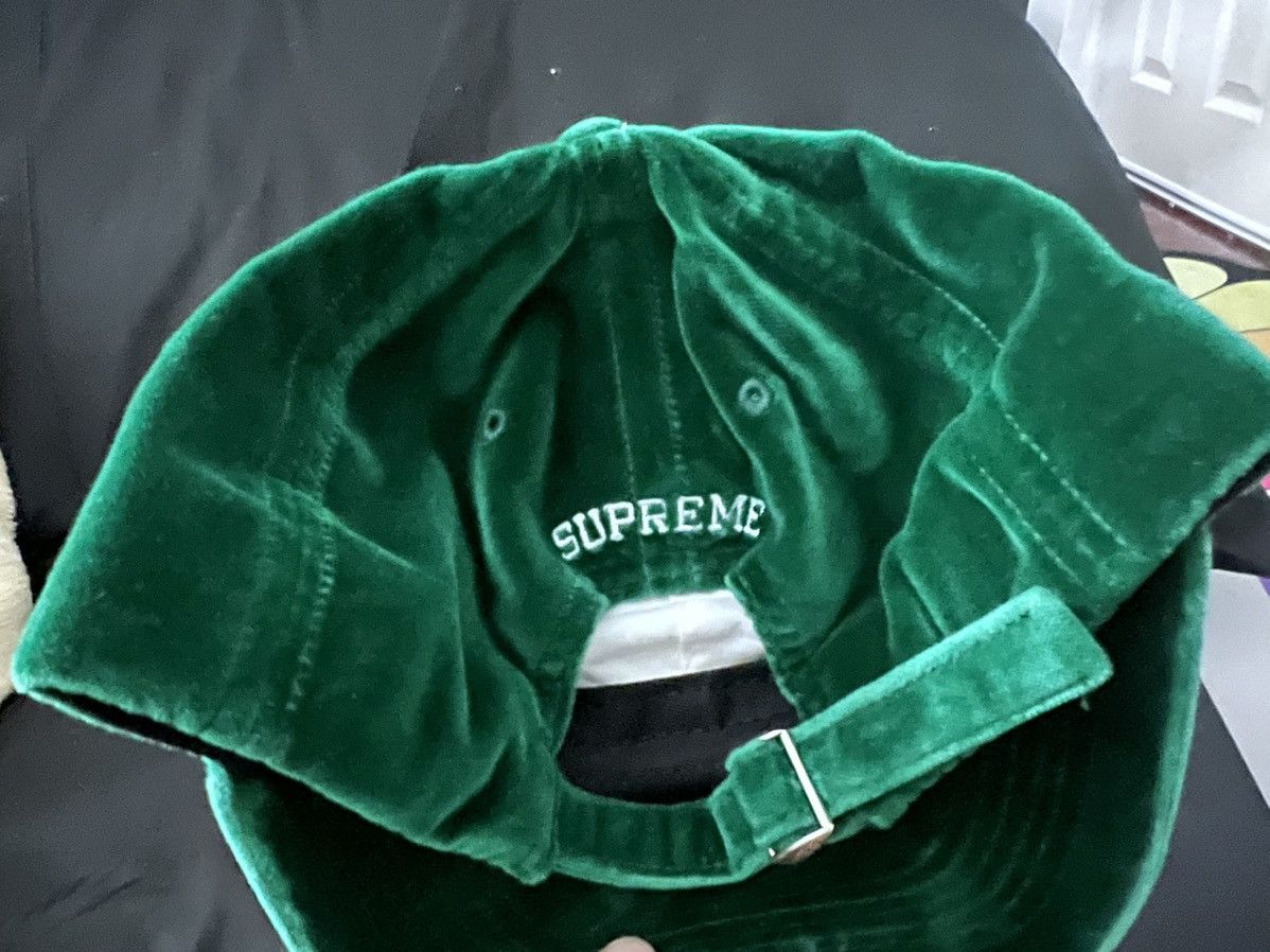 Supreme Supreme green velvet S logo hat Size ONE SIZE - 2 Thumbnail