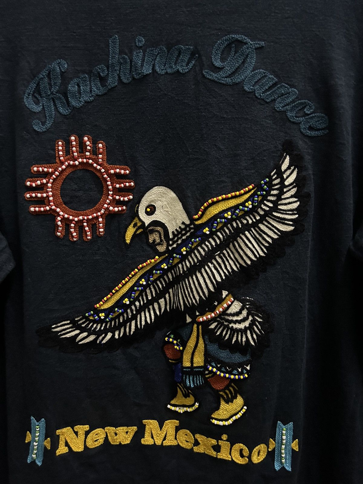 Indian Motorcycle × Toyo Enterprises Indian Style By Native American Kachina Dance New Mexico Tee Size US M / EU 48-50 / 2 - 2 Thumbnail