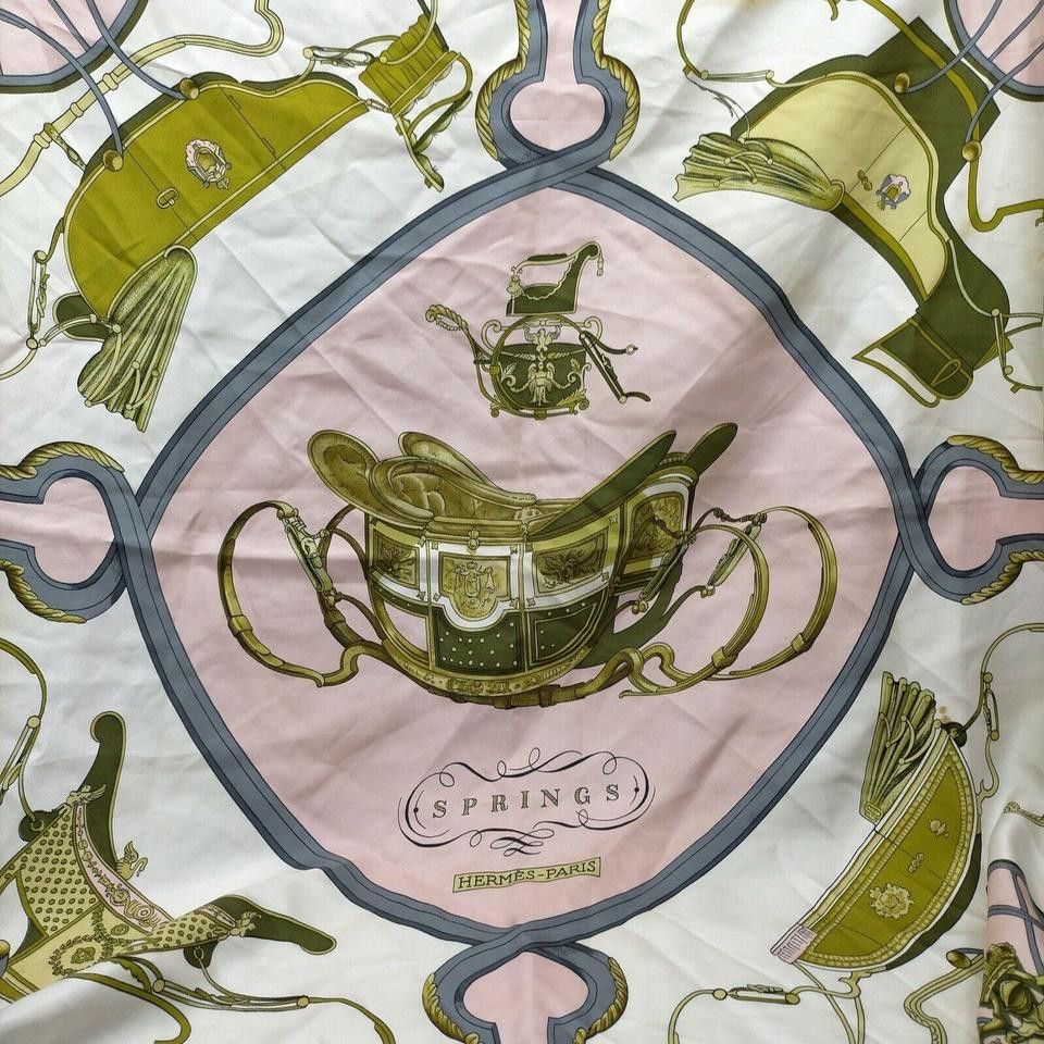 Hermes Hermès Springs Scarf 90cm Carre 90 100% Silk 862267 | Grailed