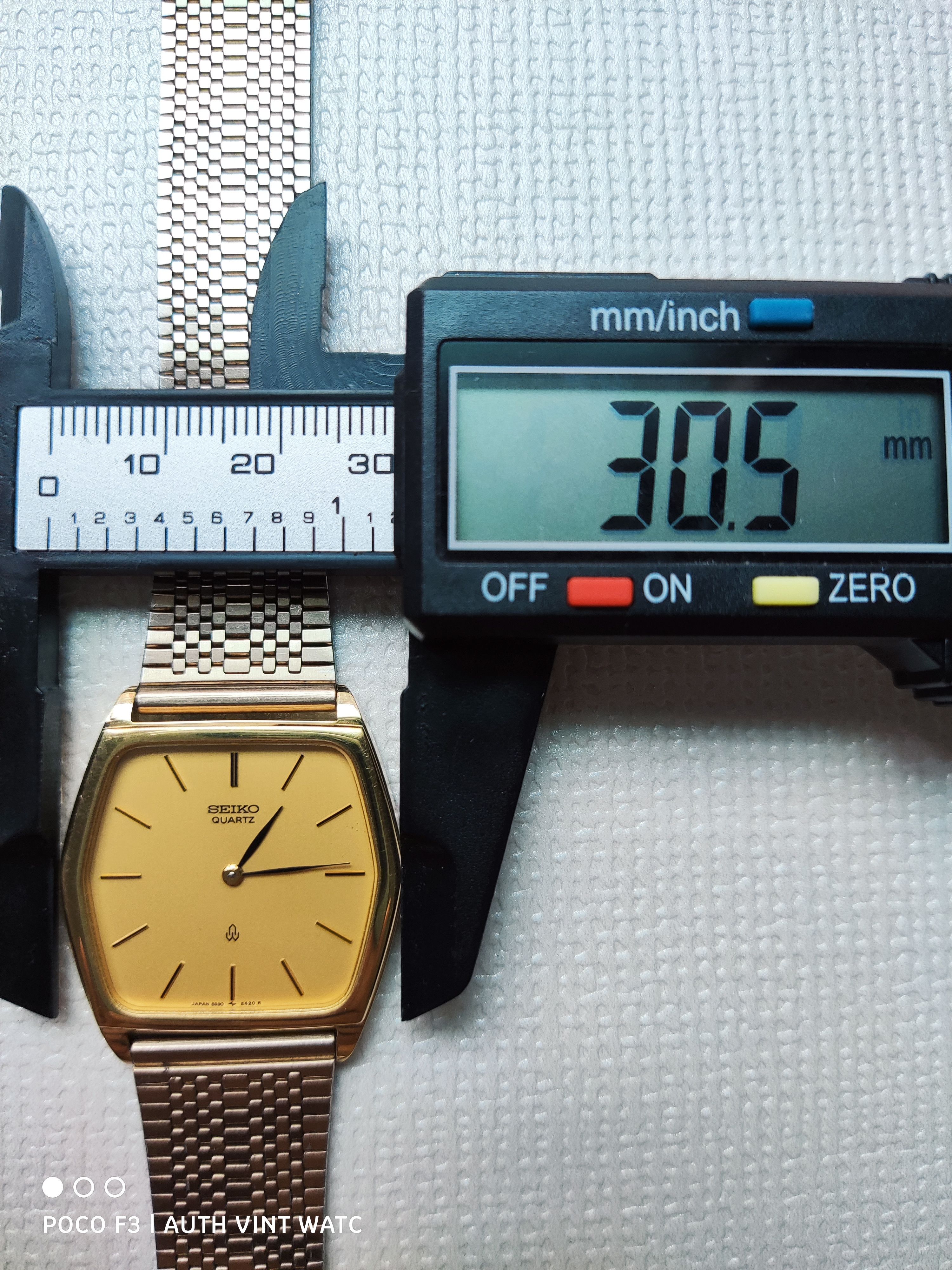 Citizen Authentic Vintage Seiko Quartz Full Gold Unisex Size ONE SIZE - 10 Thumbnail