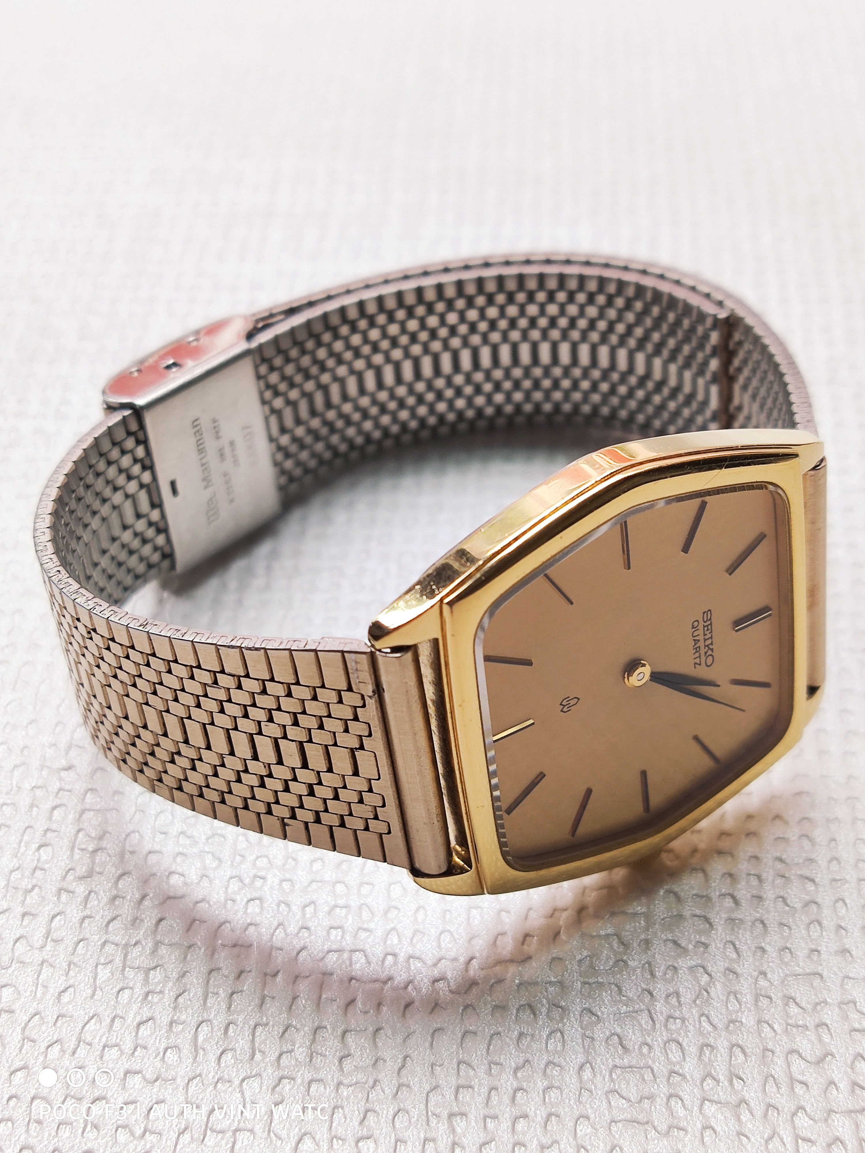 Citizen Authentic Vintage Seiko Quartz Full Gold Unisex Size ONE SIZE - 4 Thumbnail
