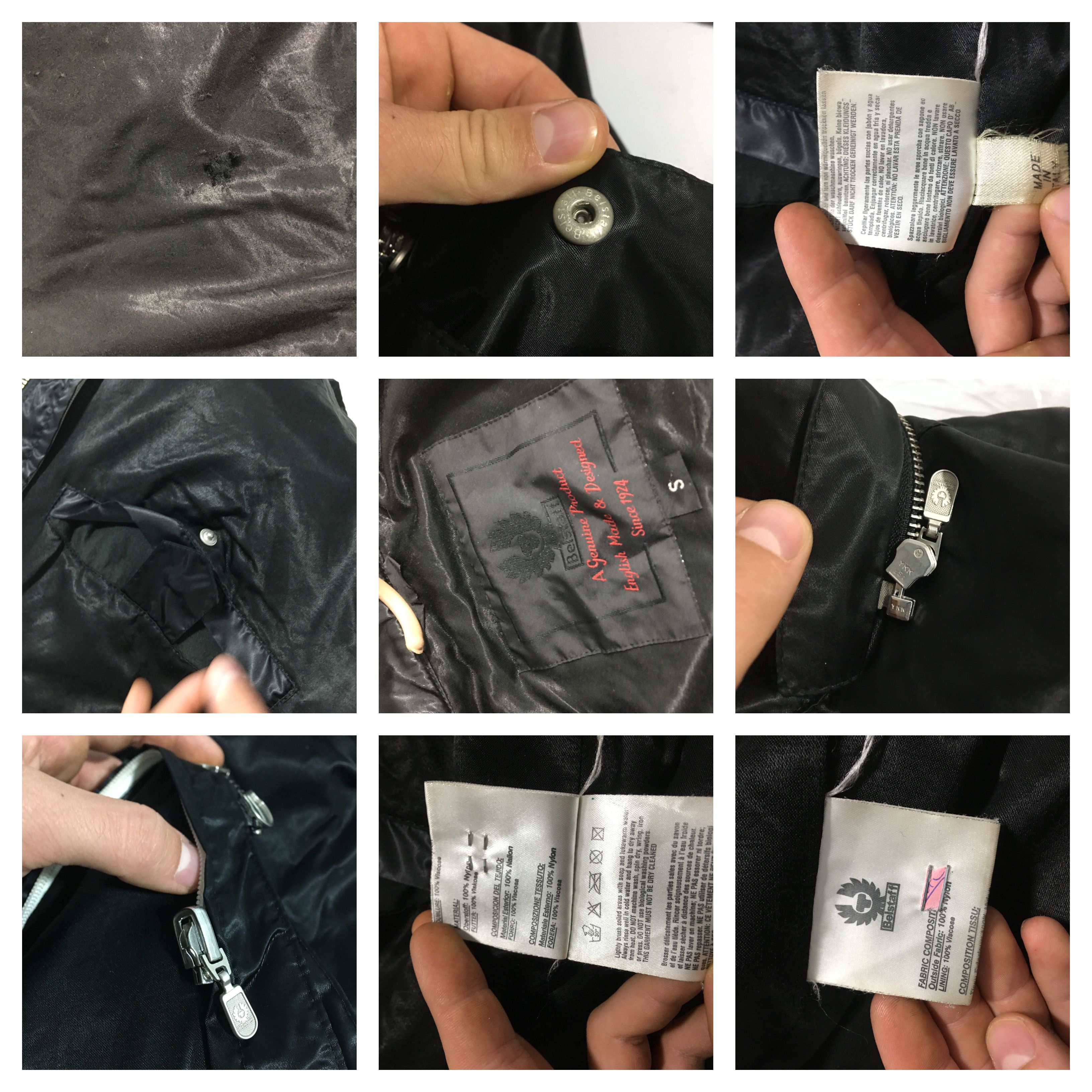 Belstaff Belstaff Black Edition WindJacket Anorak Size S Oversize Size US S / EU 44-46 / 1 - 3 Thumbnail