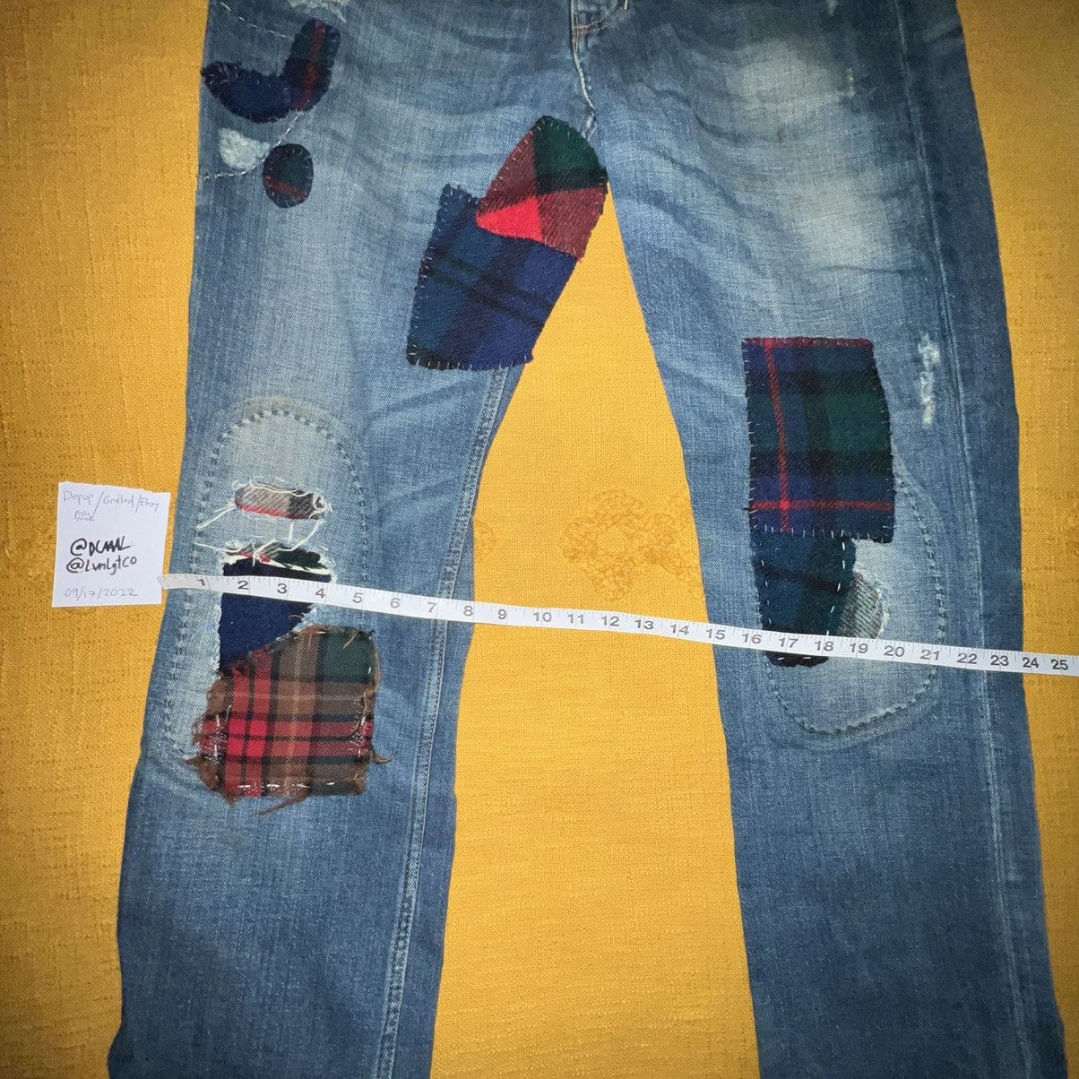 Polo Ralph Lauren Ralph Lauren Patchwork Lumber Jack Flannel Jeans Size 34x34 Size US 34 / EU 50 - 10 Thumbnail