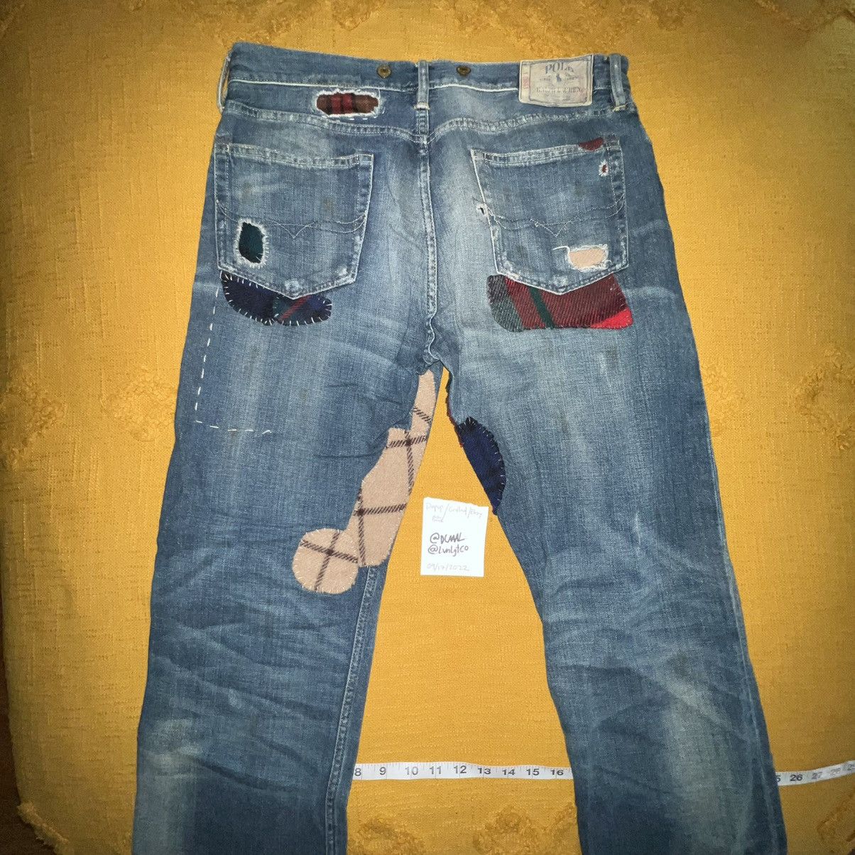 Polo Ralph Lauren Ralph Lauren Patchwork Lumber Jack Flannel Jeans Size 34x34 Size US 34 / EU 50 - 12 Thumbnail