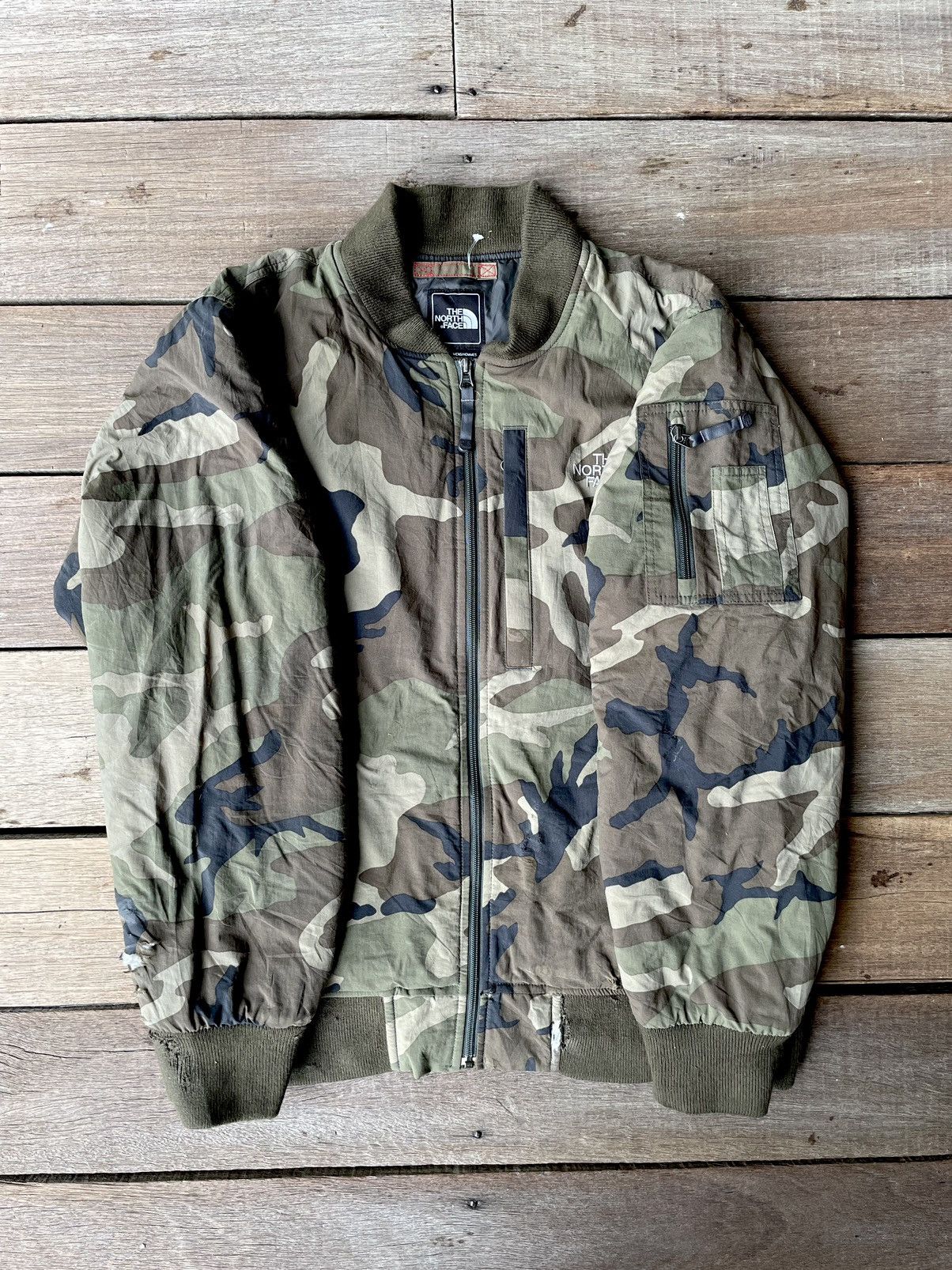 The North Face × Vintage The North Face Camo Soldier Jacket Size US L / EU 52-54 / 3 - 2 Thumbnail