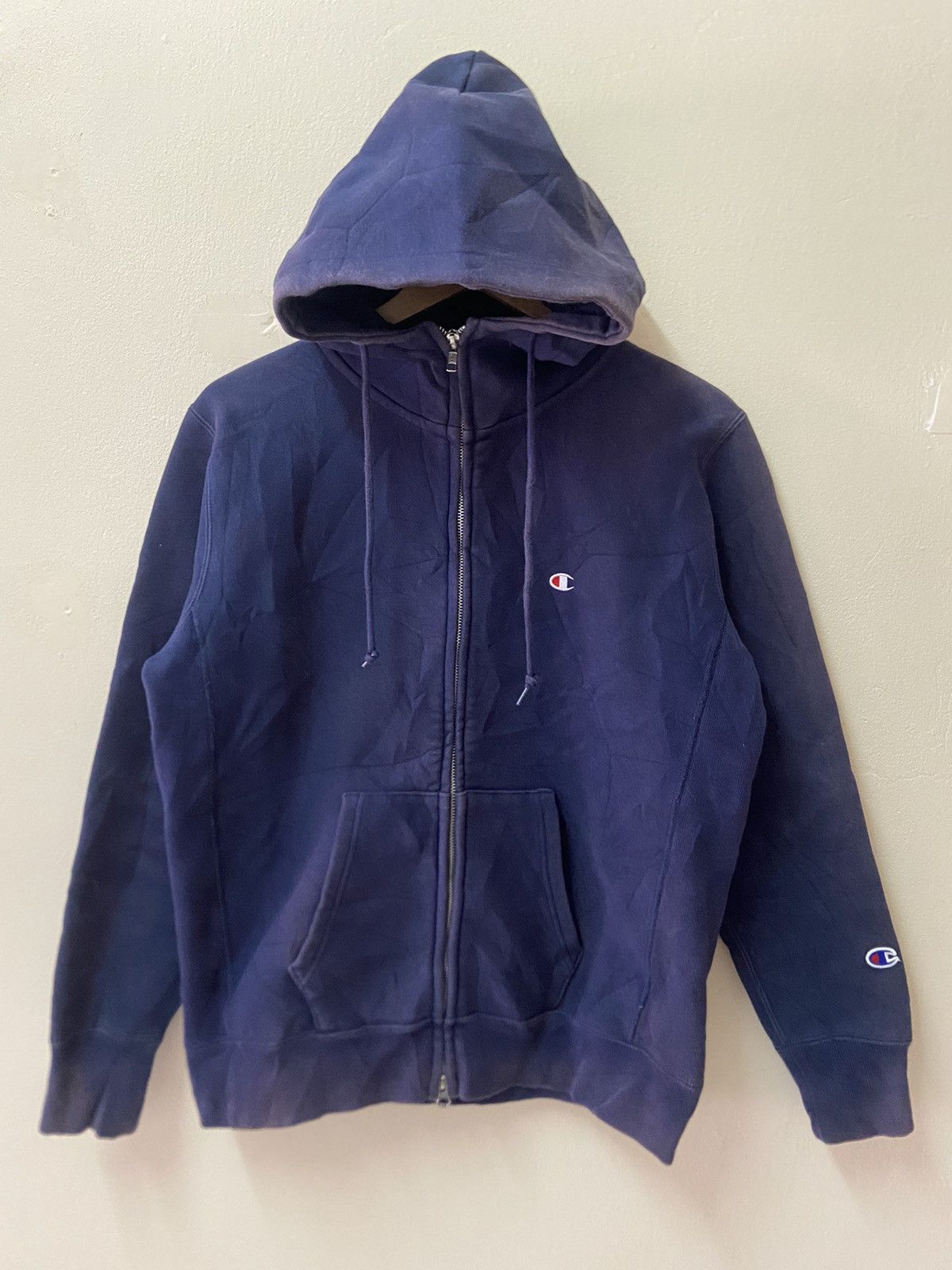 Vintage Champion Reverse Weave Stormshell Sunfaded Hoodies