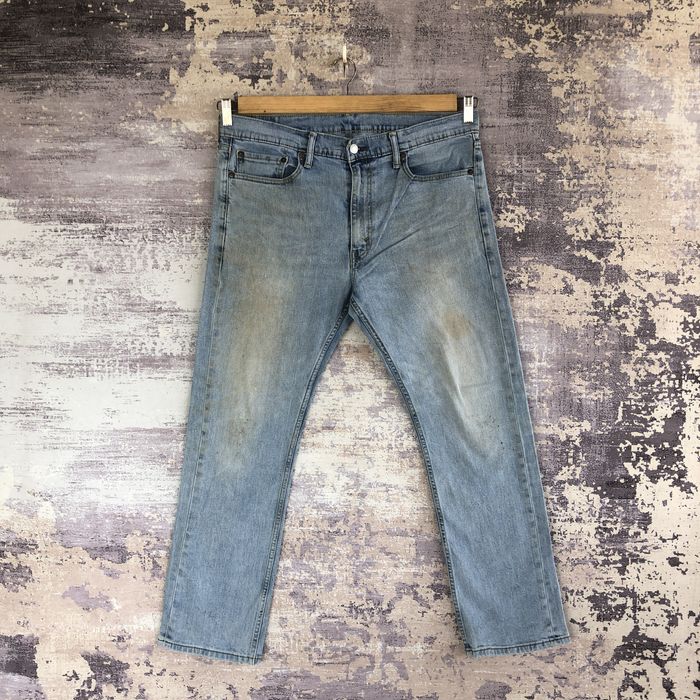 Vintage Vintage Levis Jeans Dirty Light Wash Levis 513 Denim Pants ...