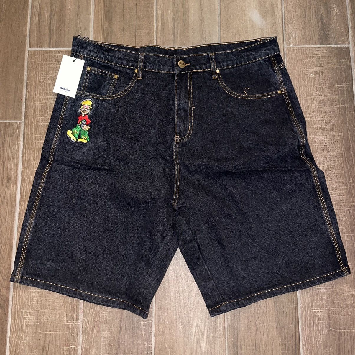 Butter Goods Butter goods bass denim shorts jorts | Grailed