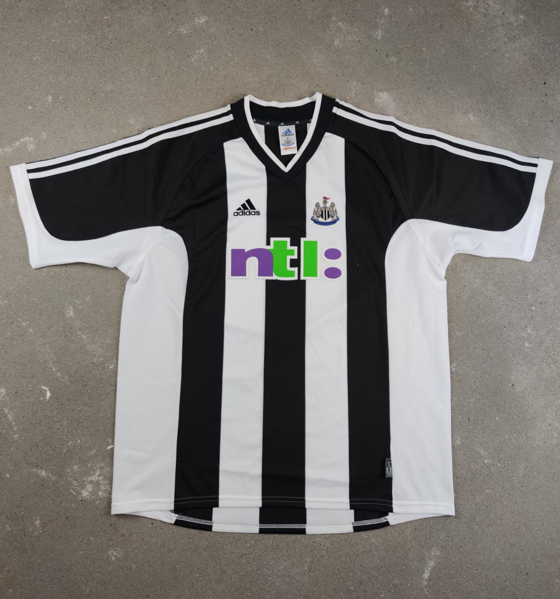 Newcastle United Adidas Home Shirt 2001/03