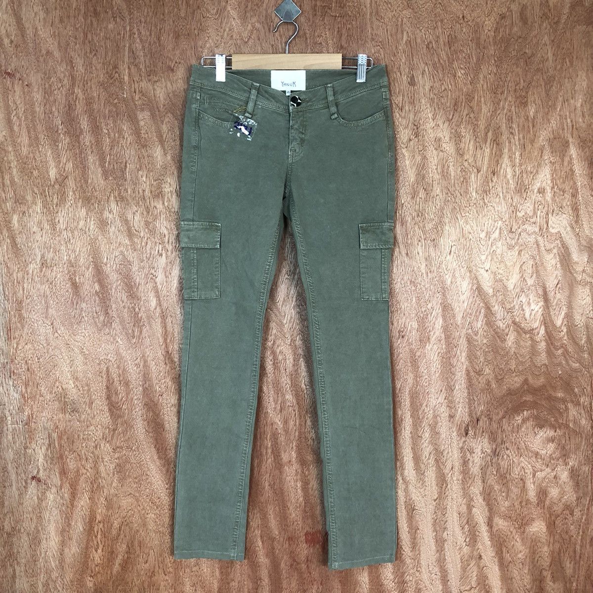 Japanese Brand × Vintage Yann Green utility tactical Cargo pants #2171 Size US 26 / EU 42 - 1 Thumbnail