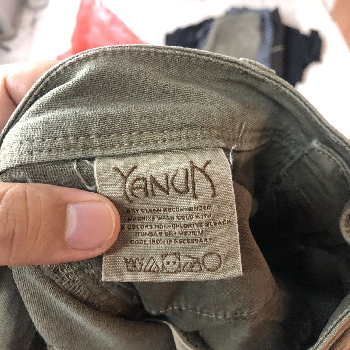 Japanese Brand × Vintage Yann Green utility tactical Cargo pants #2171 Size US 26 / EU 42 - 18 Thumbnail