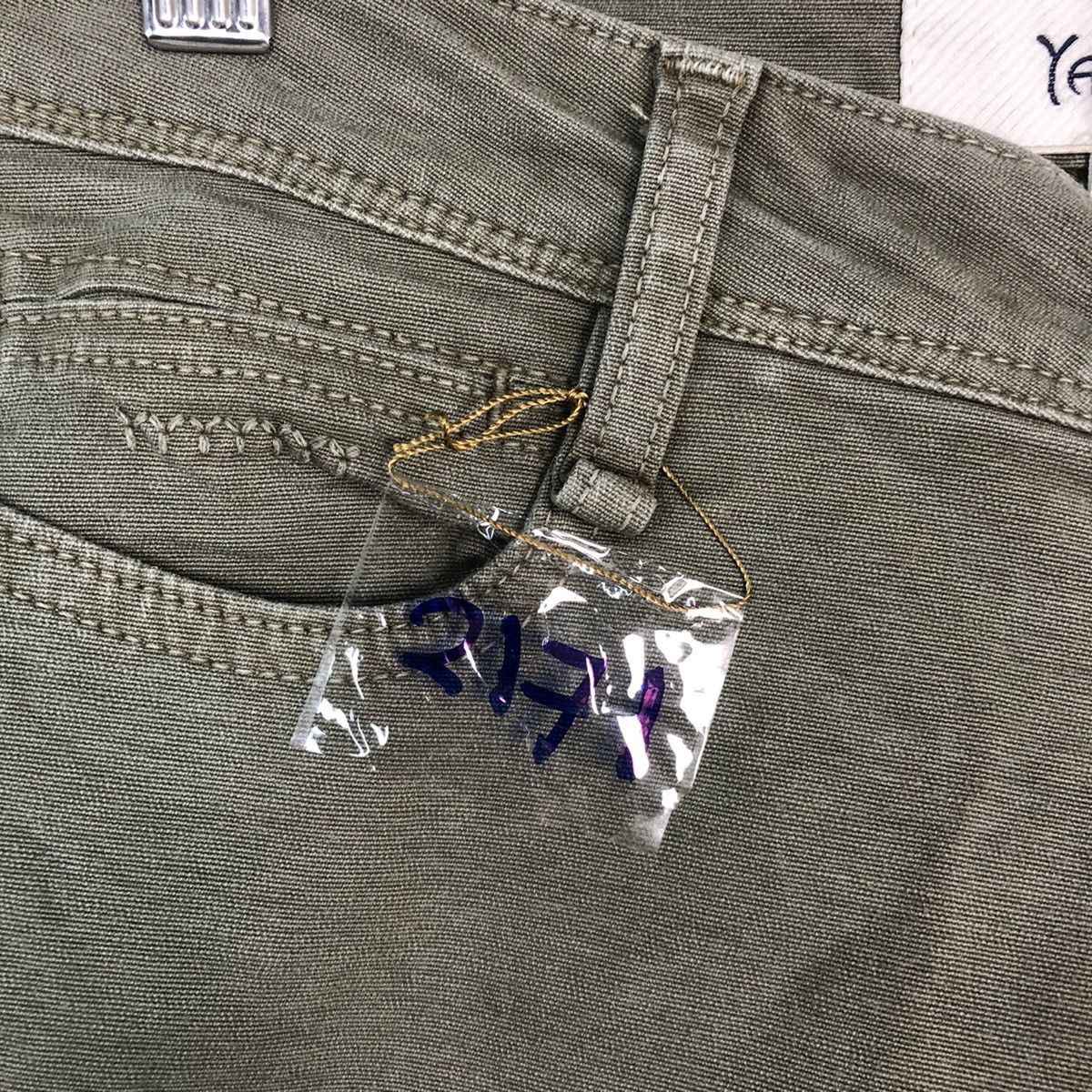 Japanese Brand × Vintage Yann Green utility tactical Cargo pants #2171 Size US 26 / EU 42 - 10 Thumbnail