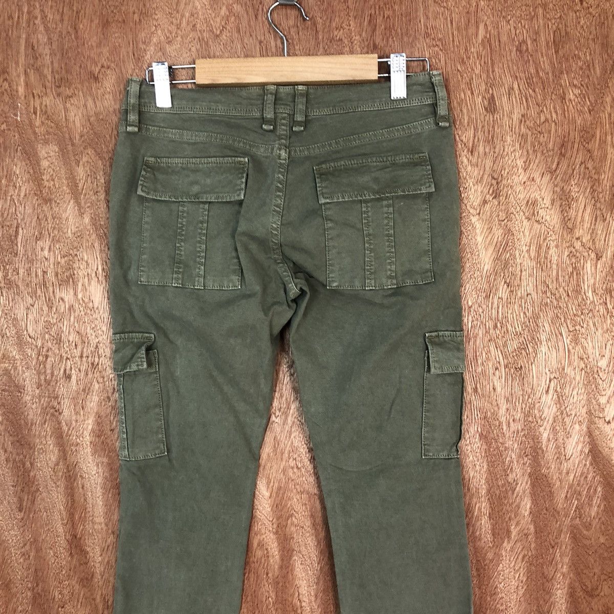 Japanese Brand × Vintage Yann Green utility tactical Cargo pants #2171 Size US 26 / EU 42 - 13 Thumbnail
