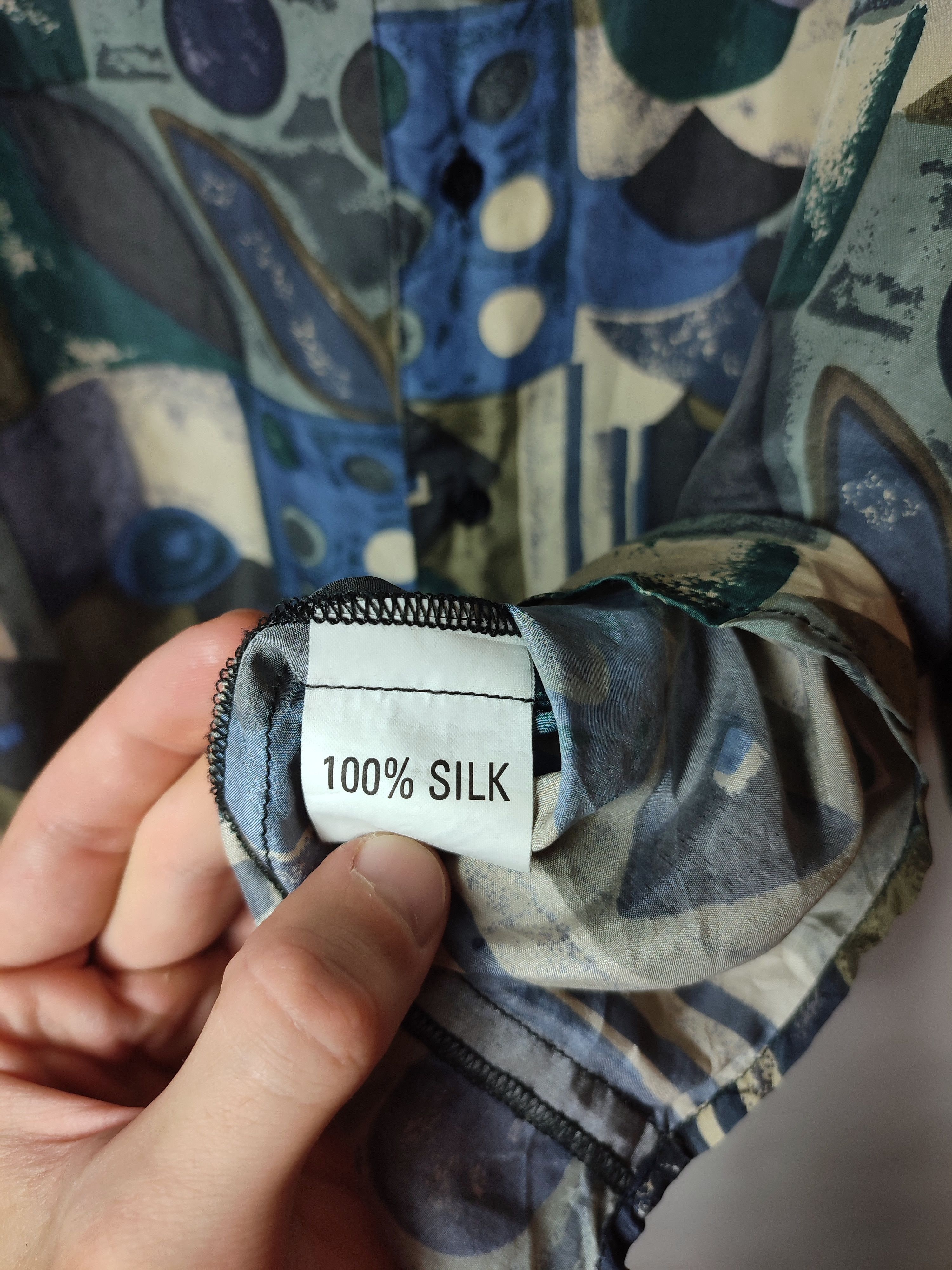 Other Vintage Silk shirt by Relay Size US M / EU 48-50 / 2 - 7 Thumbnail
