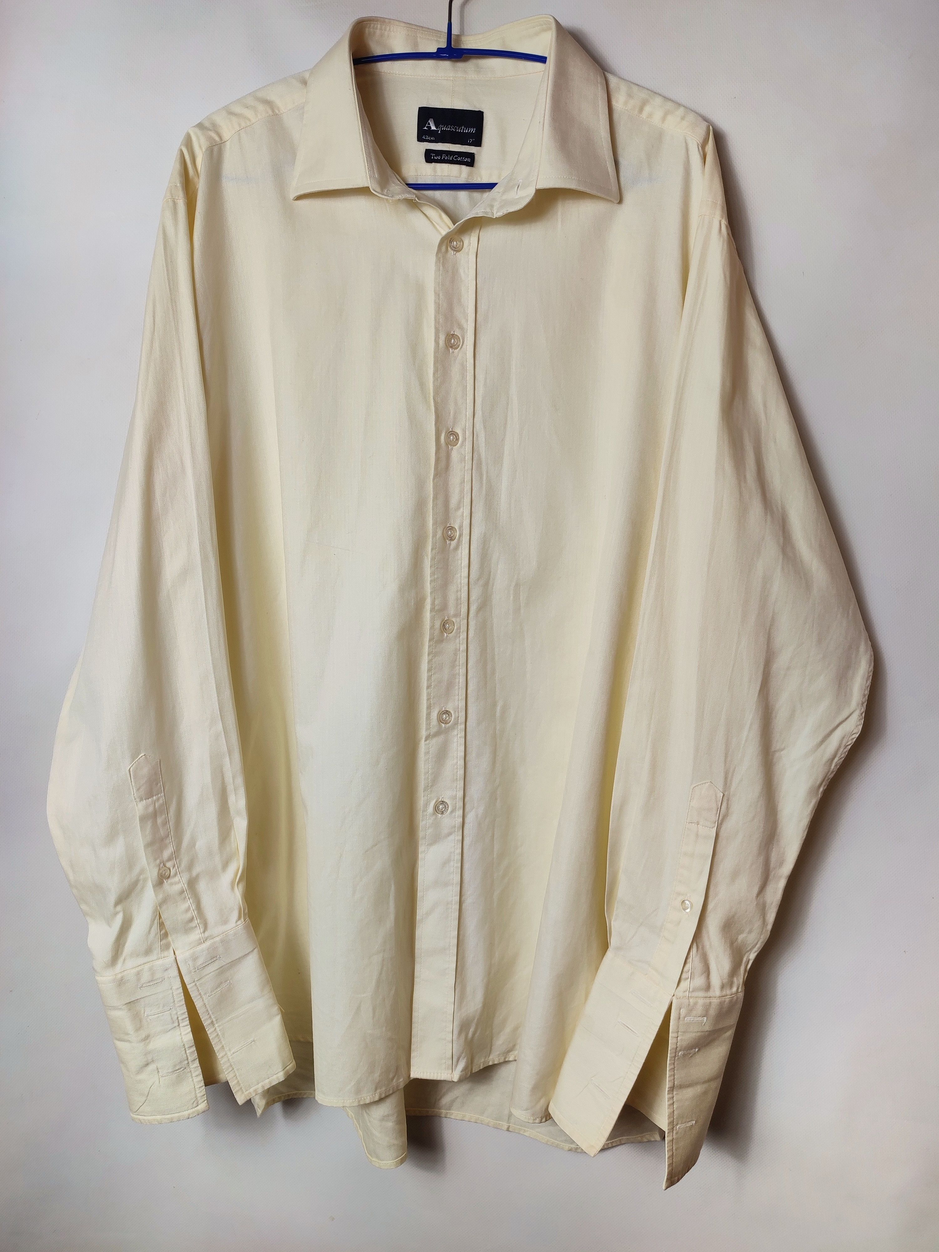 Aquascutum Aquascutum cufflinks classic shirt Size US XL / EU 56 / 4 - 1 Thumbnail