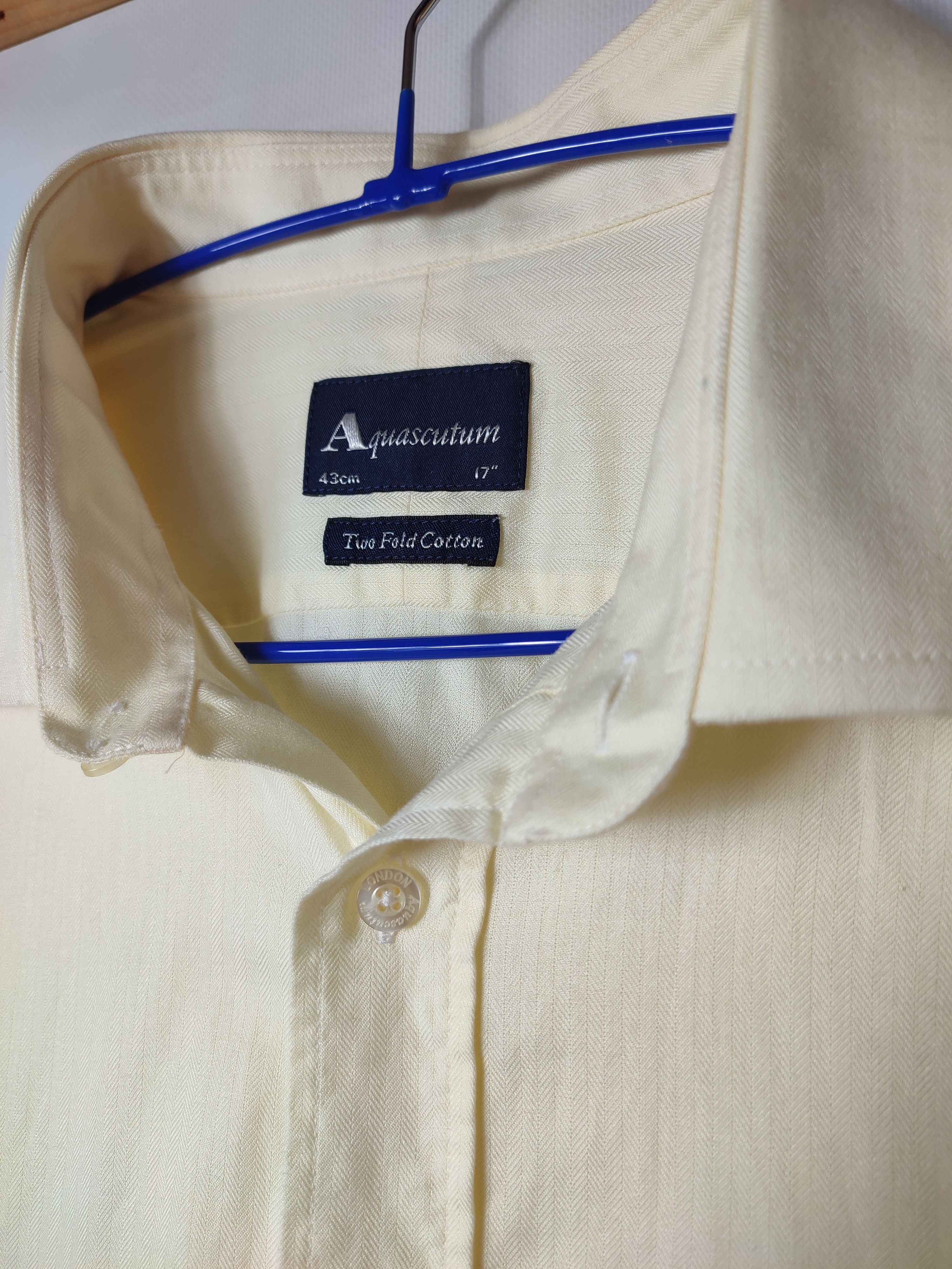 Aquascutum Aquascutum cufflinks classic shirt Size US XL / EU 56 / 4 - 8 Thumbnail