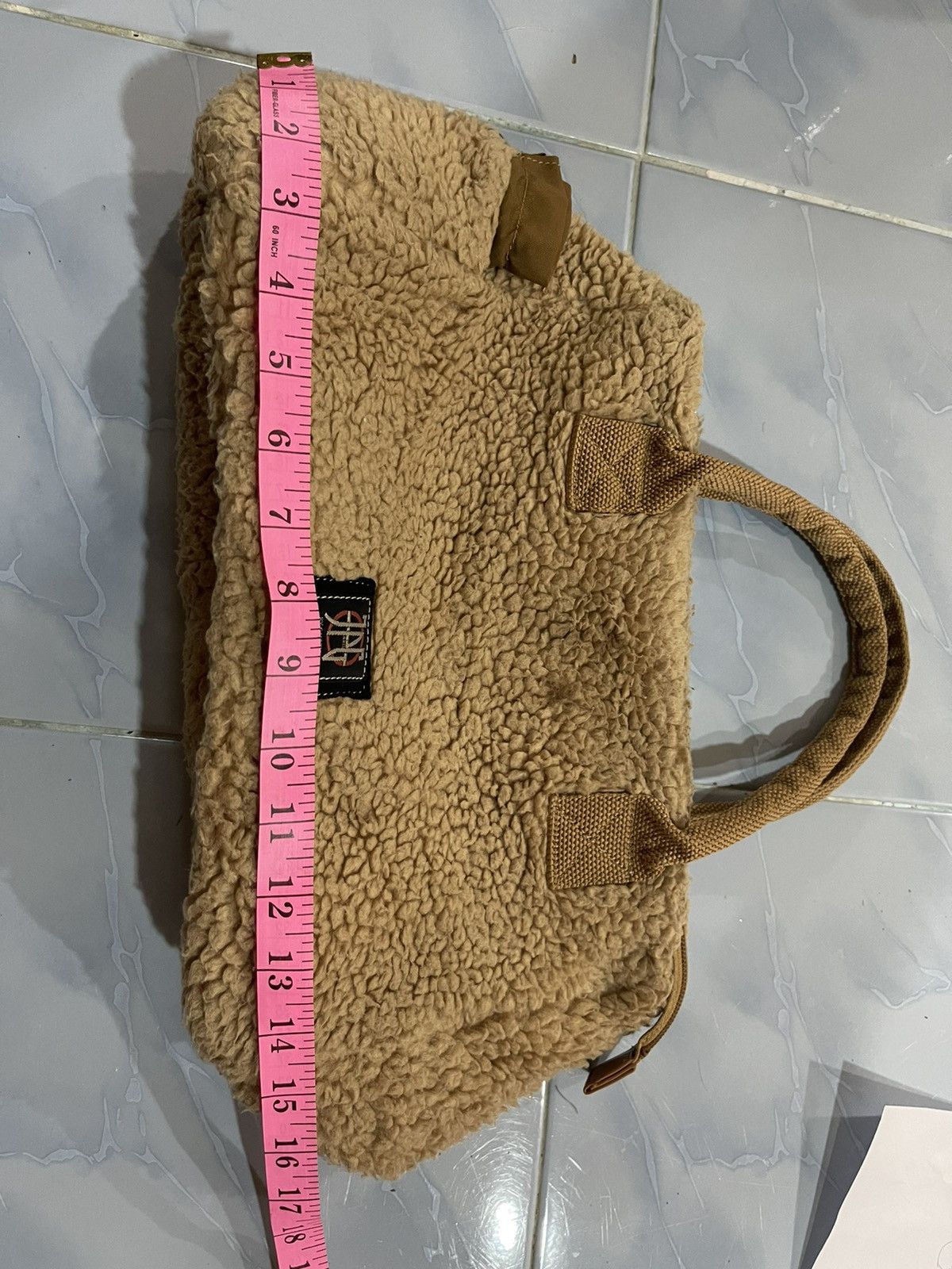 Japanese Brand × Jean Paul Gaultier × Vintage Very rare JPG FLEECE HAND BAG BY GAULTIER Size ONE SIZE - 16 Thumbnail