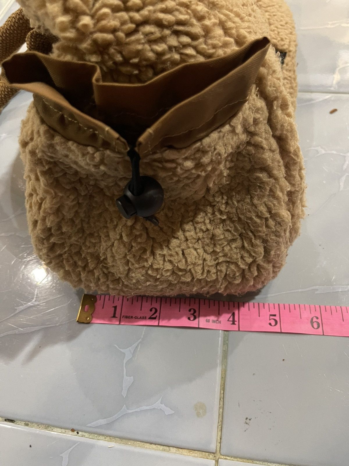 Japanese Brand × Jean Paul Gaultier × Vintage Very rare JPG FLEECE HAND BAG BY GAULTIER Size ONE SIZE - 18 Thumbnail