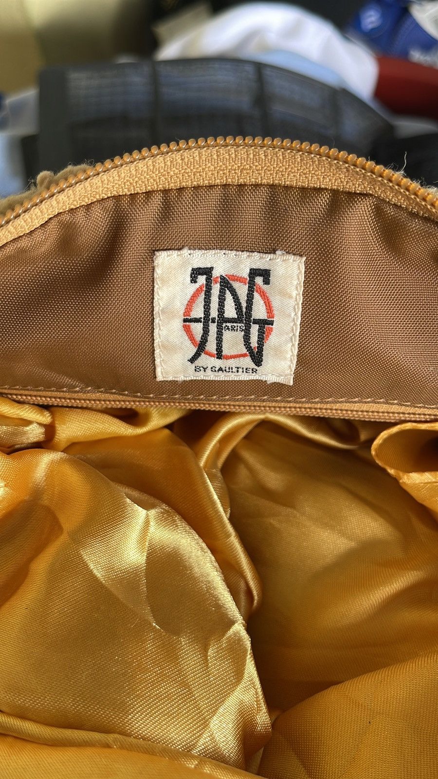 Japanese Brand × Jean Paul Gaultier × Vintage Very rare JPG FLEECE HAND BAG BY GAULTIER Size ONE SIZE - 5 Thumbnail