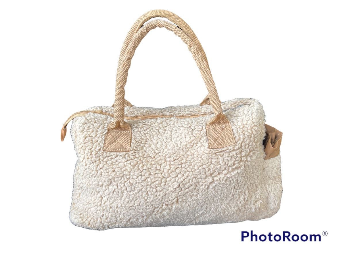 Japanese Brand × Jean Paul Gaultier × Vintage Very rare JPG FLEECE HAND BAG BY GAULTIER Size ONE SIZE - 2 Thumbnail